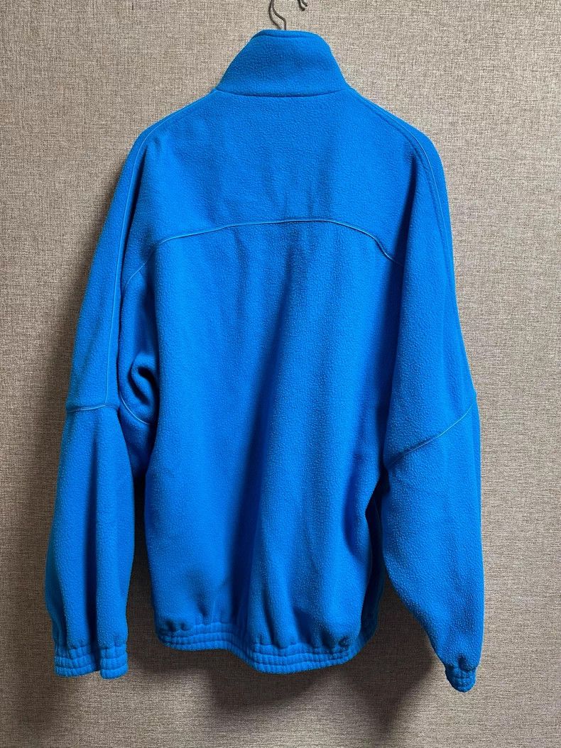 Balenciaga Balenciaga Embroidered Logo Fleece Jacket Coat Size US S / EU 44-46 / 1 - 4 Thumbnail