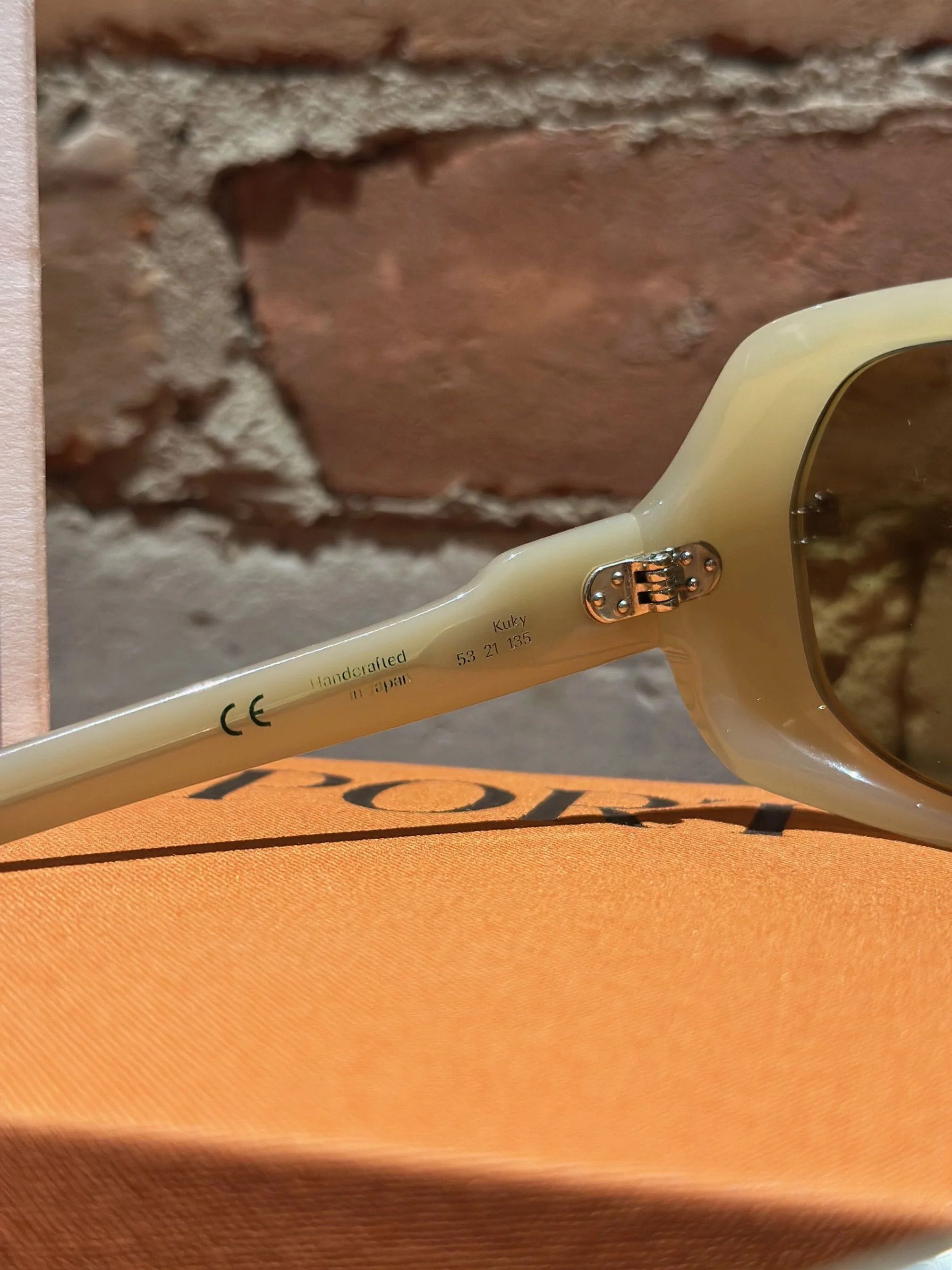 Port Tanger Port Tanger × Vanessa Reid KUKY Sunglasses — Kaolin frame Size ONE SIZE - 5 Thumbnail