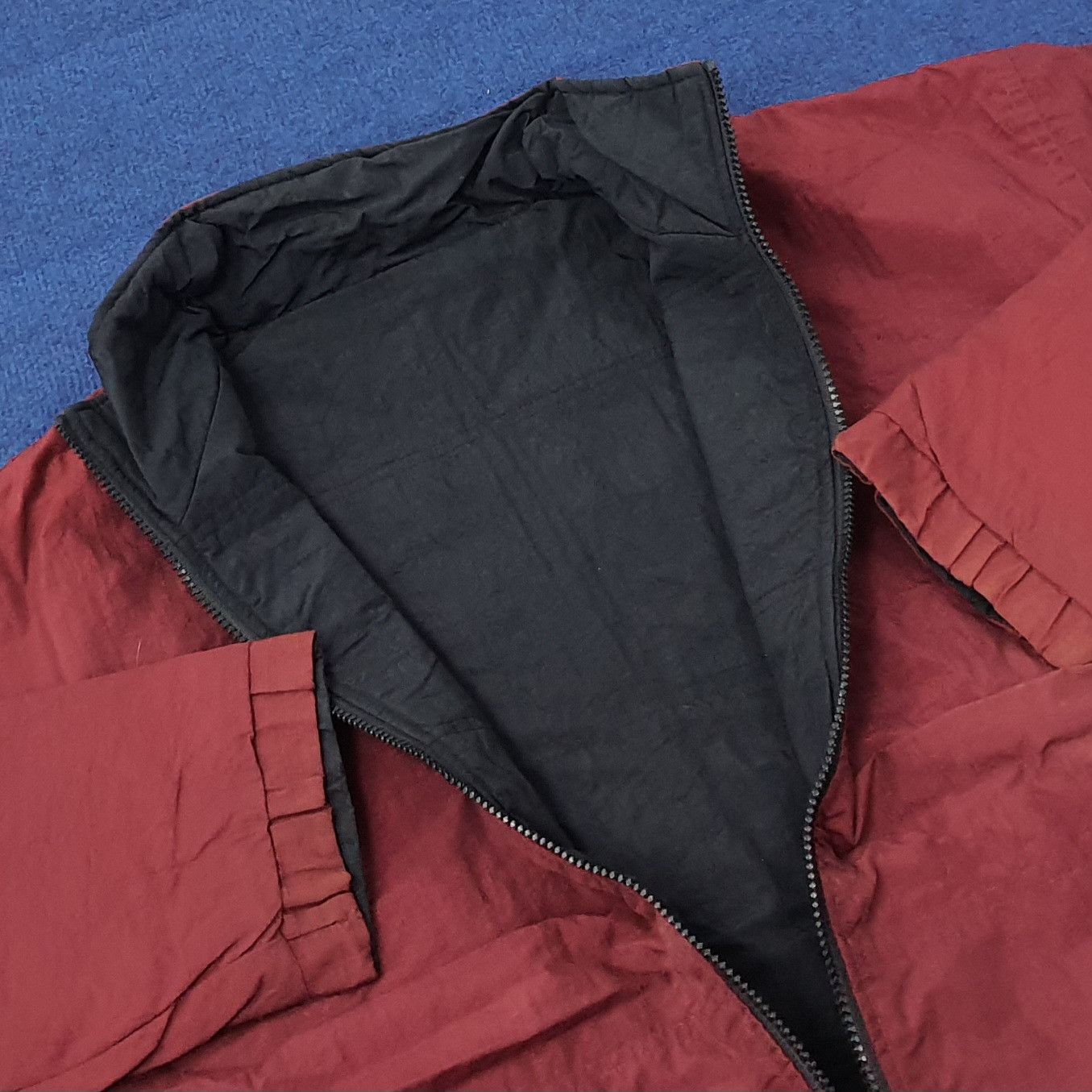 Nike Vintage 90s Nike Reversible Swoosh Jacket C268N10 Size US XL / EU 56 / 4 - 5 Thumbnail