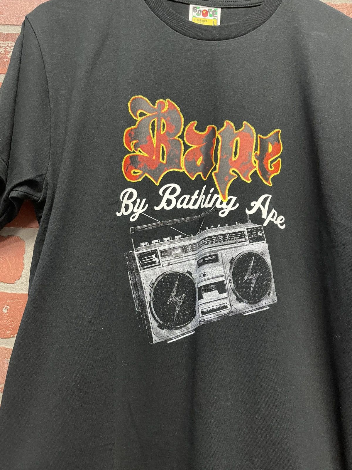 Bape Size L - Bape Boombox Tee Tour Vibes Brand New! Size US L / EU 52-54 / 3 - 4 Thumbnail