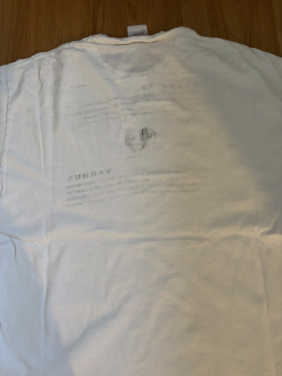 Vintage Hardly Strictly Bluegrass 2002 Vintage T-Shirt | Hanes | XL Size US XL / EU 56 / 4 - 4 Thumbnail