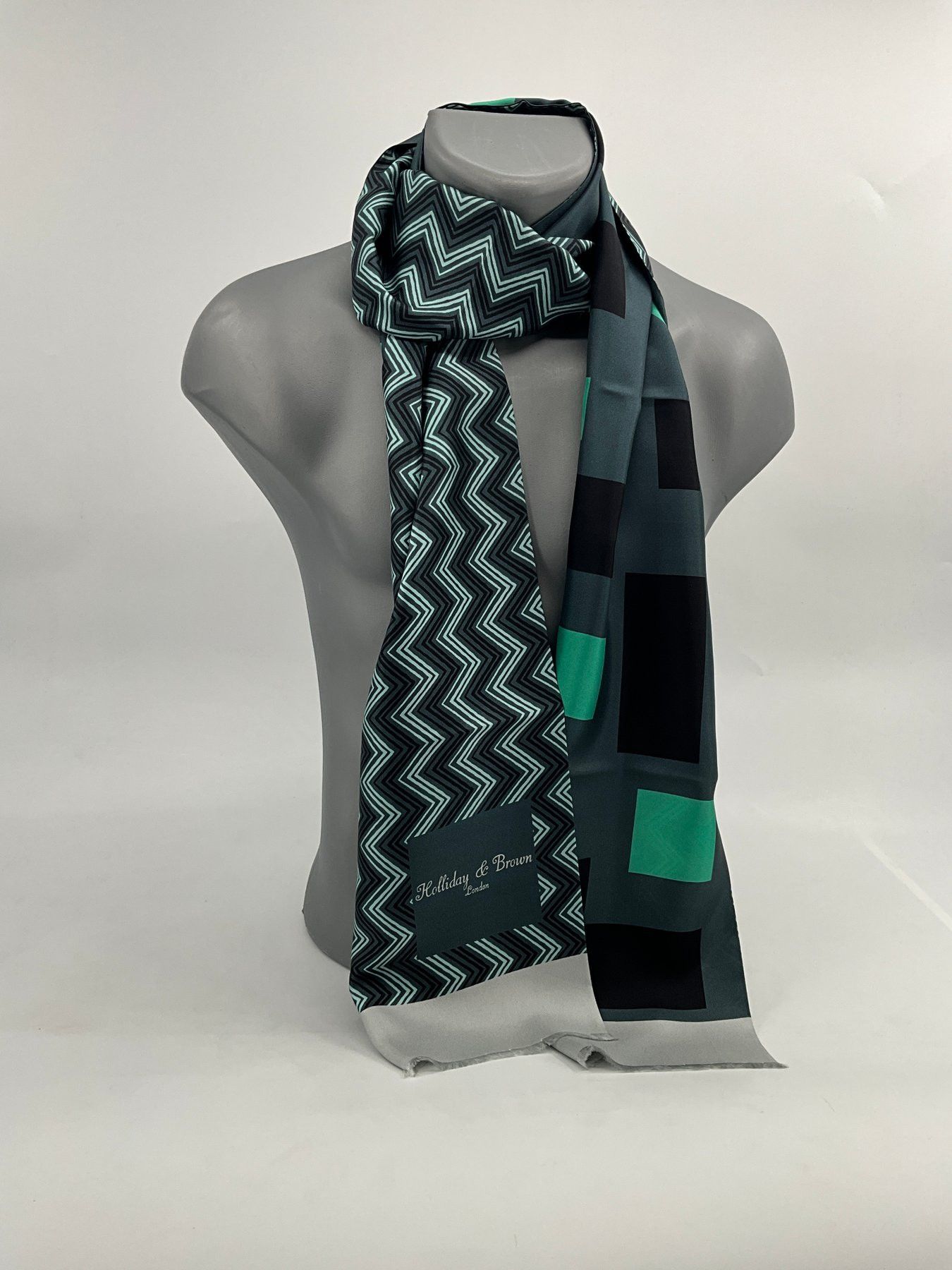 Holliday & Brown Silk scarf & pocket square Unsihned Size ONE SIZE - 11 Thumbnail