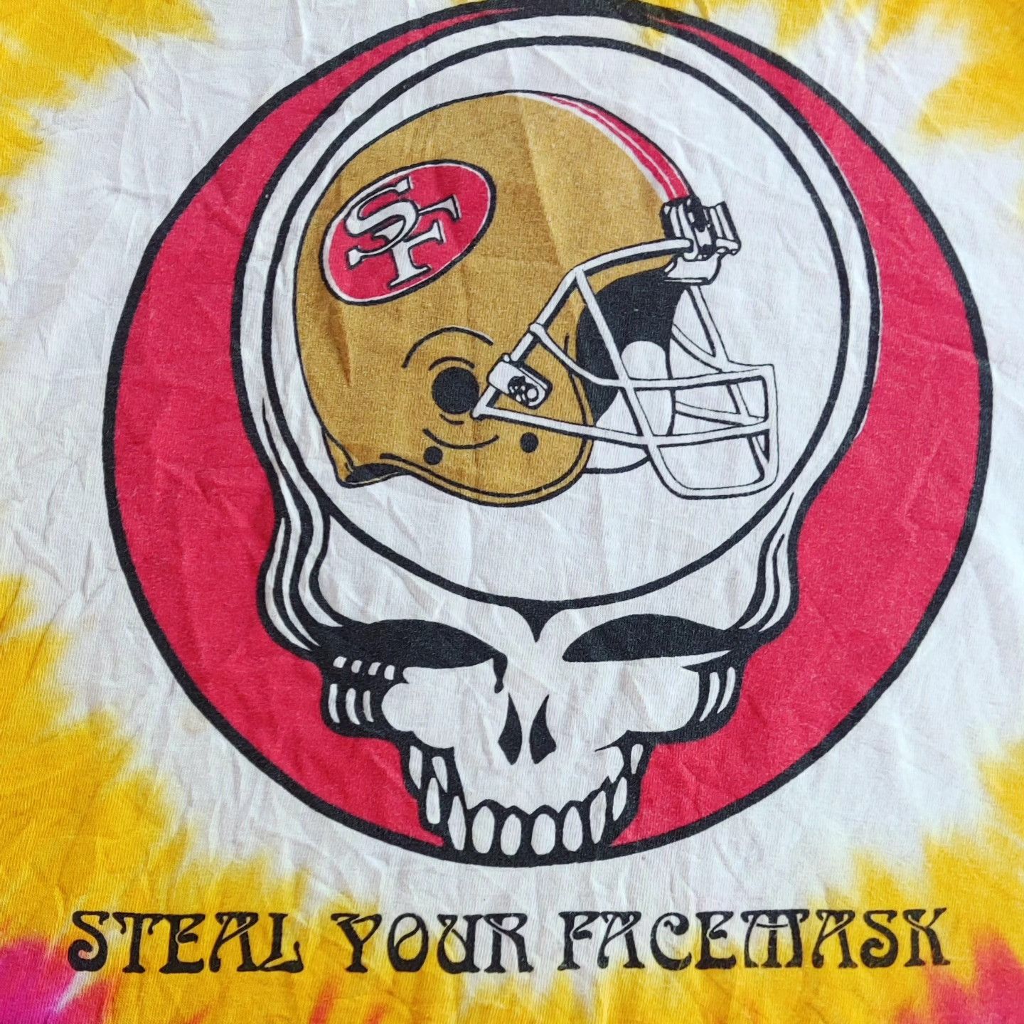 Delta 1991 RARE Grateful Dead X San Francisco 49ers Size US XL / EU 56 / 4 - 2 Thumbnail