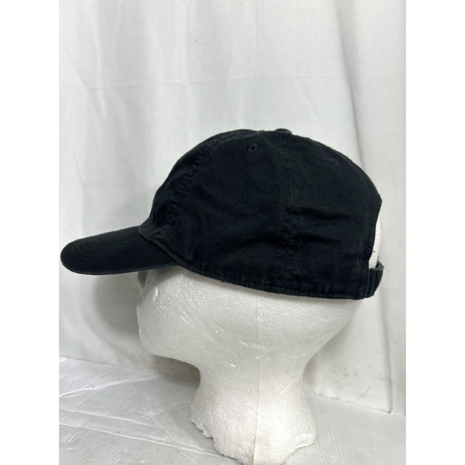 Nike Nike Heritage86 Black Unisex OSFM Swoosh Adjustable Strapback Hat Cap AJ3651-010 Size ONE SIZE - 6 Thumbnail