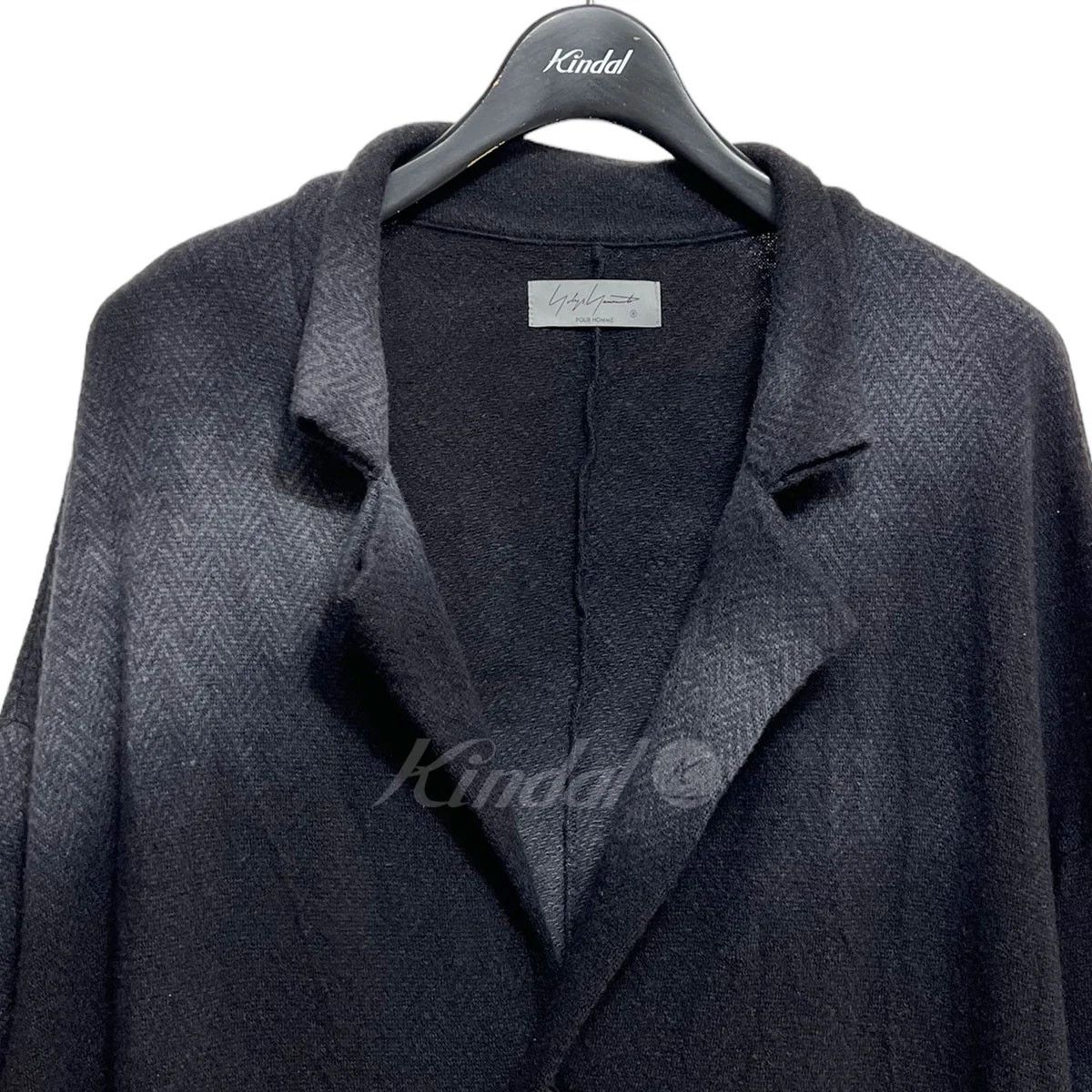 Yohji Yamamoto YOHJI YAMAMOTO pour homme 23AW HERRINGBONE 3 BOTTONS COAT Size US L / EU 52-54 / 3 - 3 Thumbnail