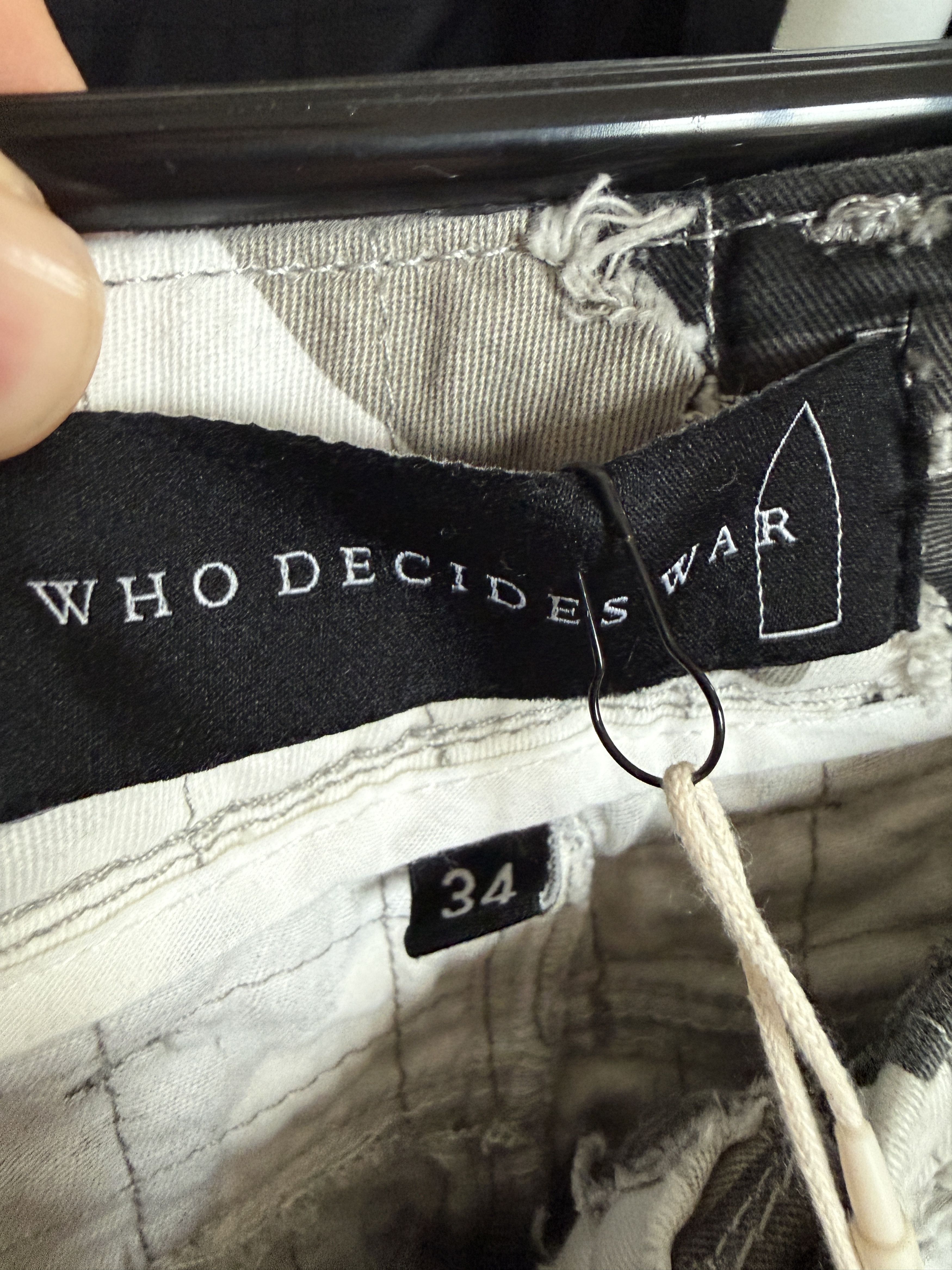 Who Decides War Camoflage Heavy Pants Size US 34 / EU 50 - 4 Thumbnail
