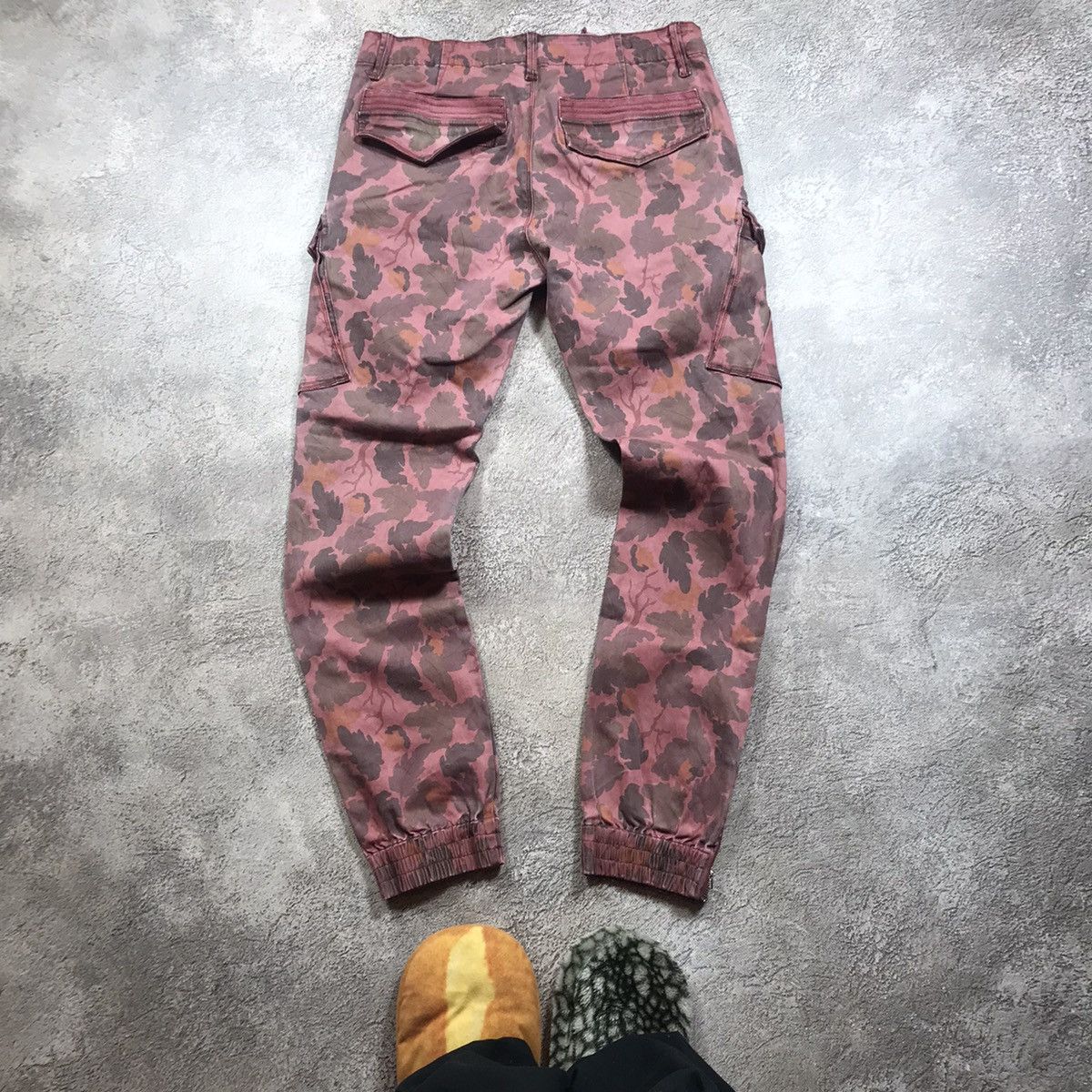Vintage Y2K Baggy Distressed Cargo Pants Sun Faded Grunge Logo 32 Size US 32 / EU 48 - 7 Thumbnail