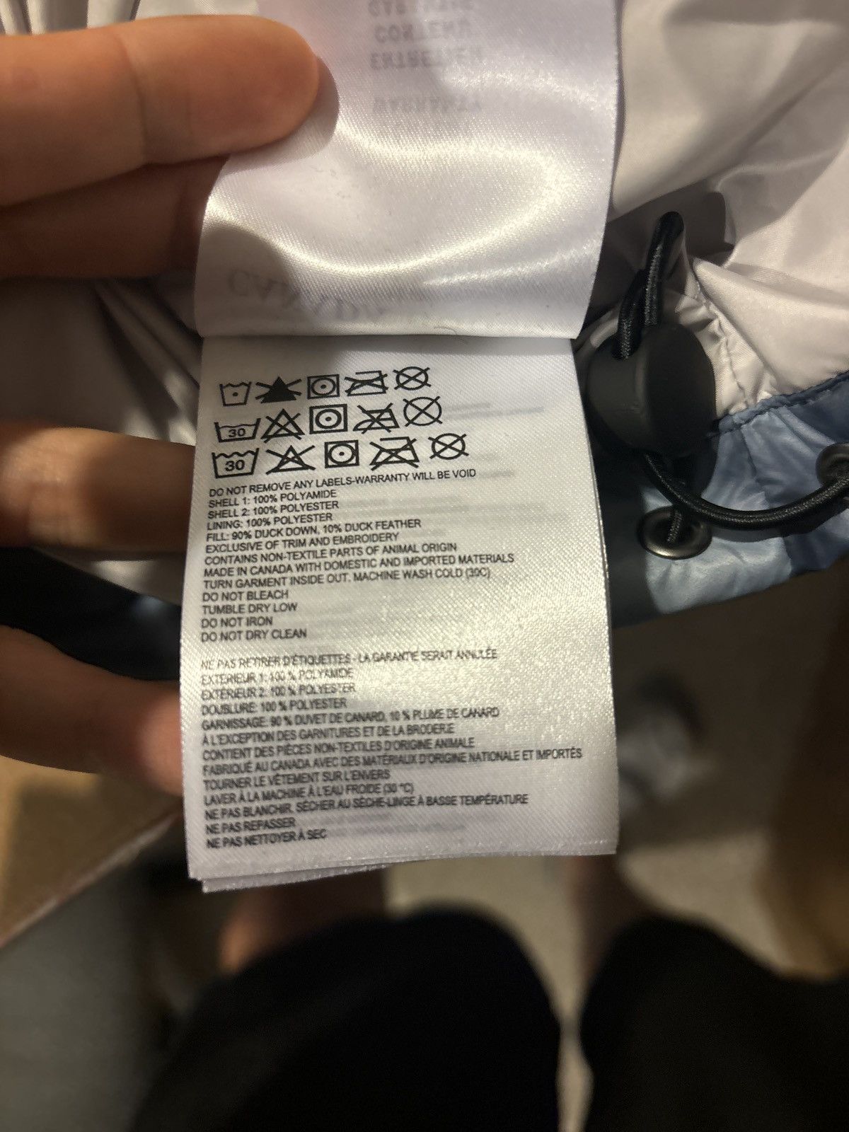 Canada Goose Canada Goose Navy/Haze Junction Parka Size US M / EU 48-50 / 2 - 8 Thumbnail
