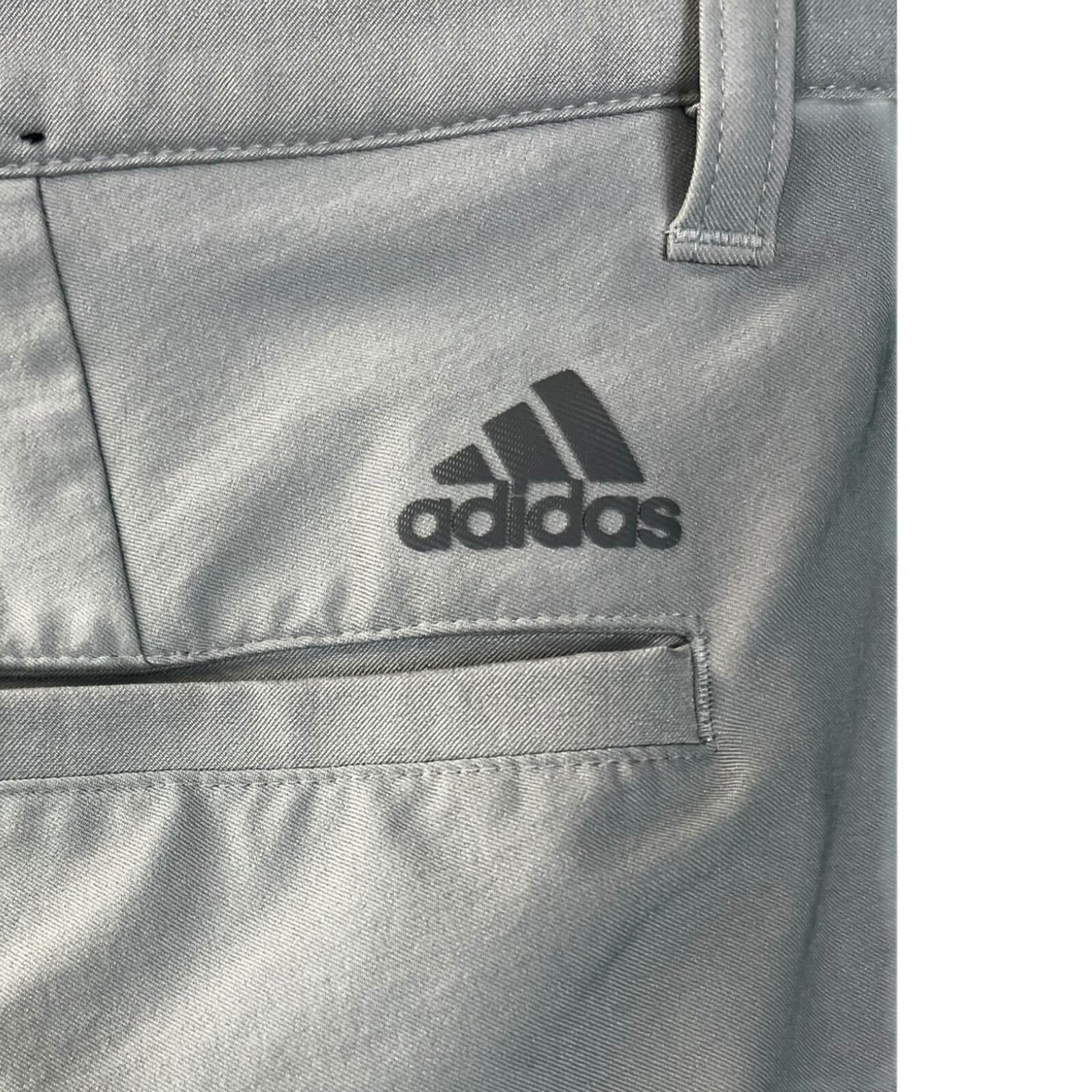 Adidas Adidas Golf Pants Men's 36 x 32 Gray Flat Front Straight Size US 36 / EU 52 - 6 Thumbnail