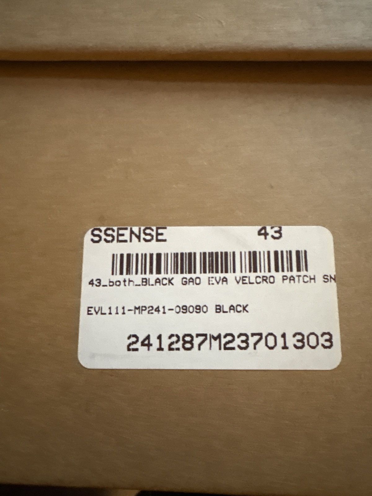 Both Black Gao Eva Size US 10 / EU 43 - 9 Thumbnail