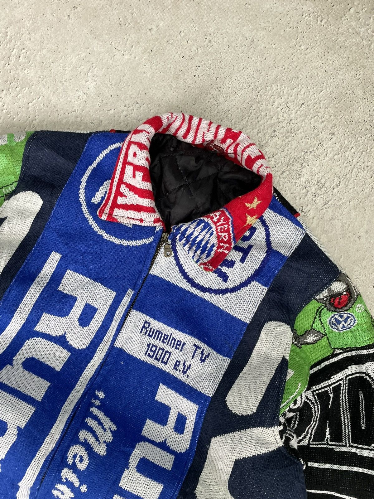 Other Rare custom Deutschland scarfs bomber jacket rare euro 2006 Size US L / EU 52-54 / 3 - 4 Thumbnail