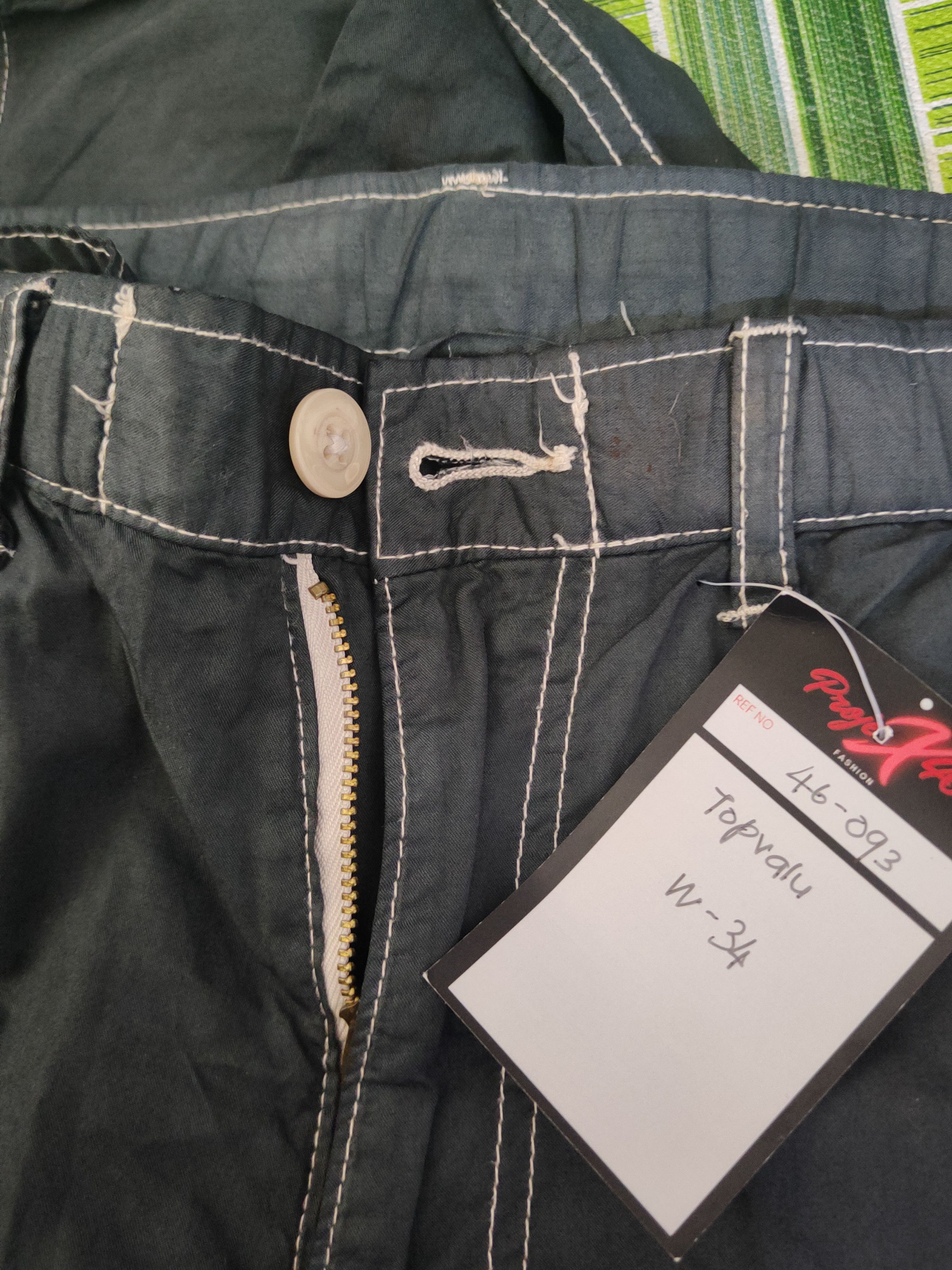 Japanese Brand DL Topvalu Black Multipocket Cargo Pants #46-093 Size US 32 / EU 48 - 14 Thumbnail