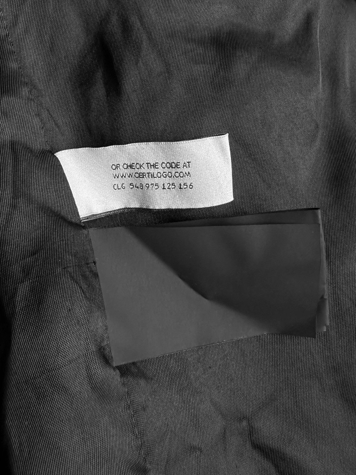 Palm Angels Palm Angels Classic Black Wool Logo Coat (S) Size US S / EU 44-46 / 1 - 12 Thumbnail