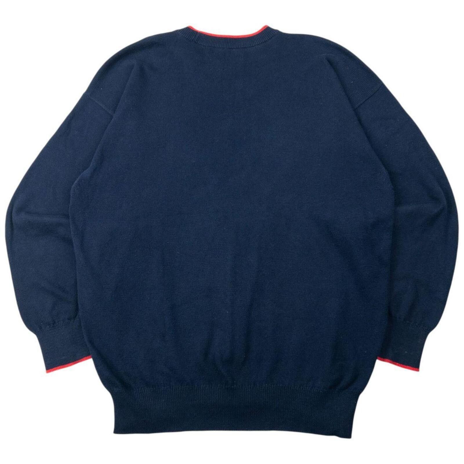 Burberry Vintage 90s Burberry Embroidered Jumper Size L Size US L / EU 52-54 / 3 - 2 Thumbnail
