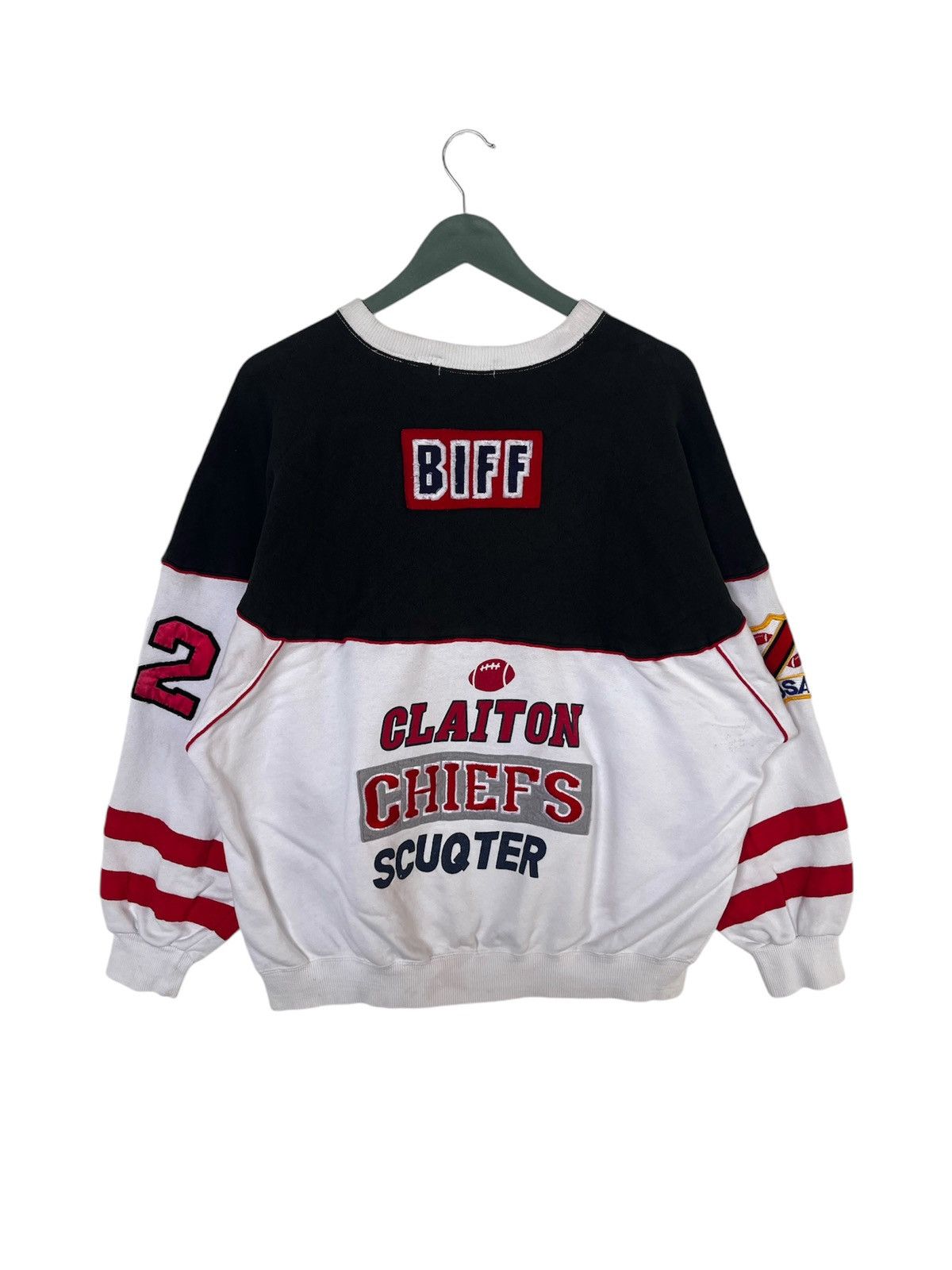 Vintage Vintage Claiton Chiefs Sweatshirt Size US XL / EU 56 / 4 - 2 Thumbnail