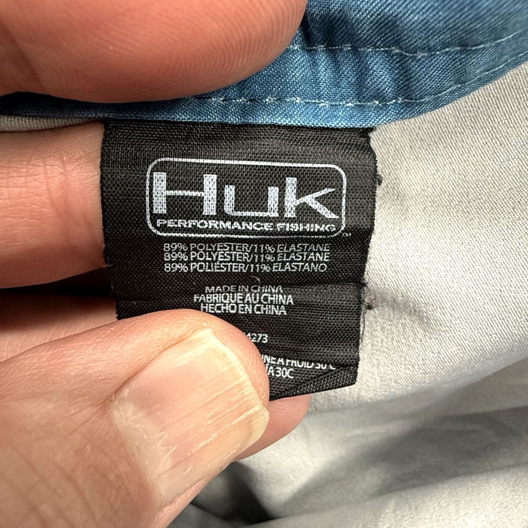 Vintage Huk Shorts Men 30 Blue Ocean Polyester Breathable Outdoor Board Shorts Size US 30 / EU 46 - 7 Thumbnail