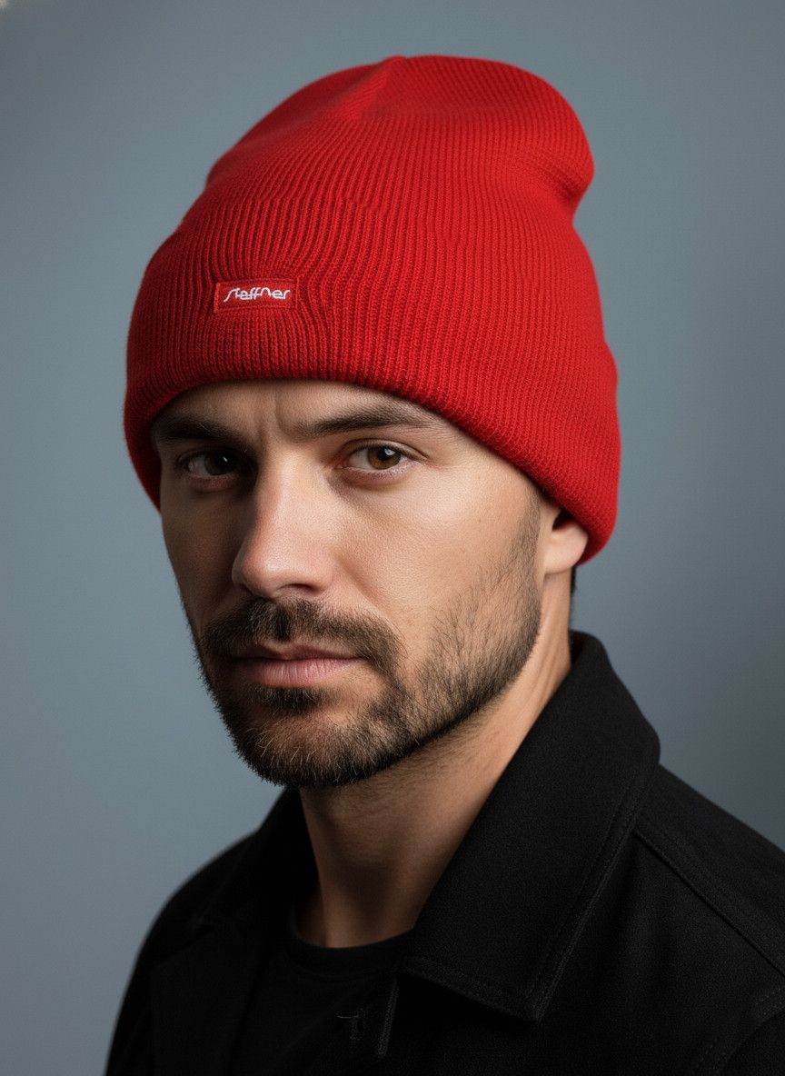 Other Steffner woolen red hat of the Austrian brand Size ONE SIZE - 1 Thumbnail