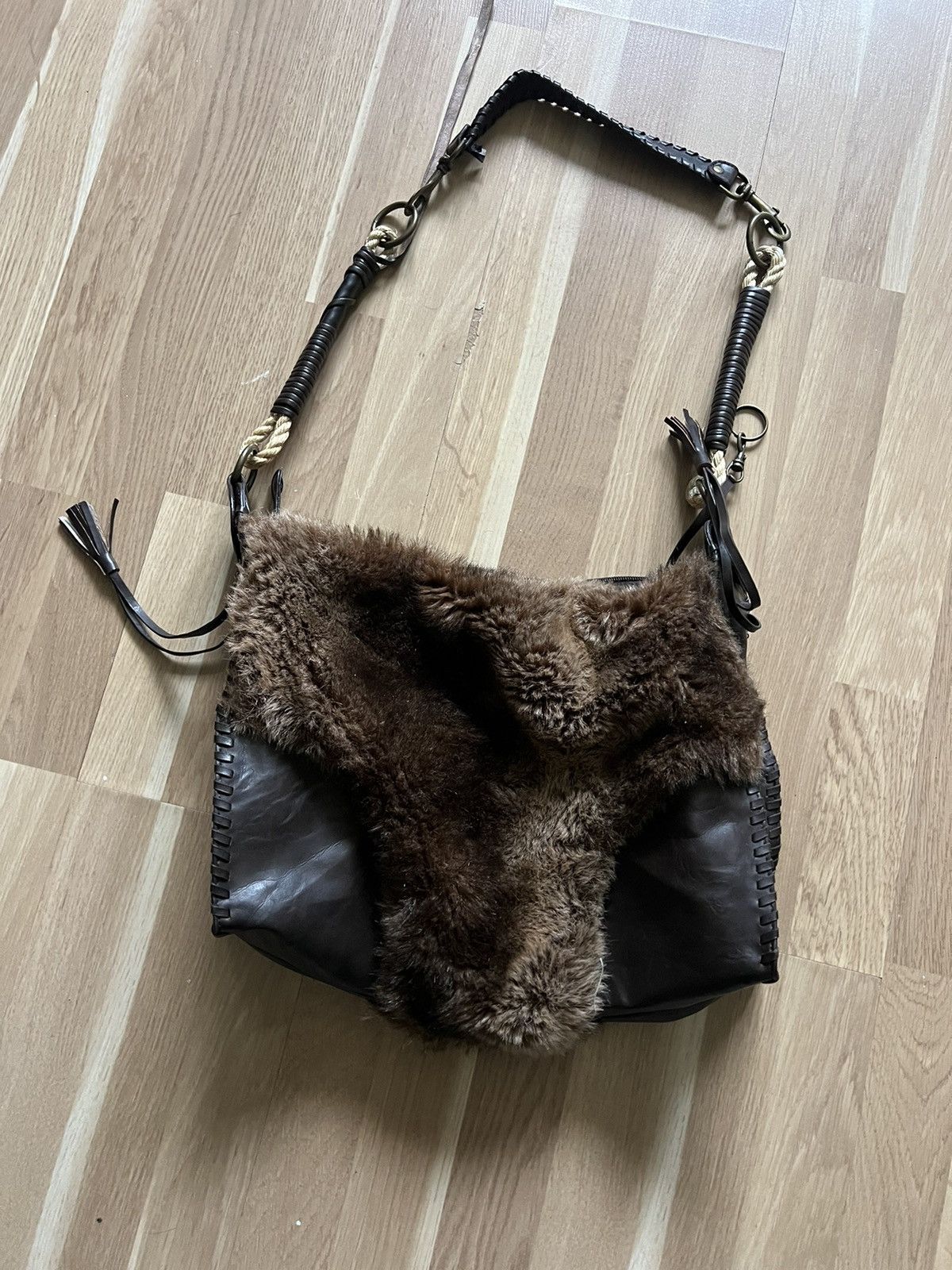 Hysteric Glamour Fur bag avant garde lgb style hysterical glamour 2000s Size ONE SIZE - 5 Thumbnail