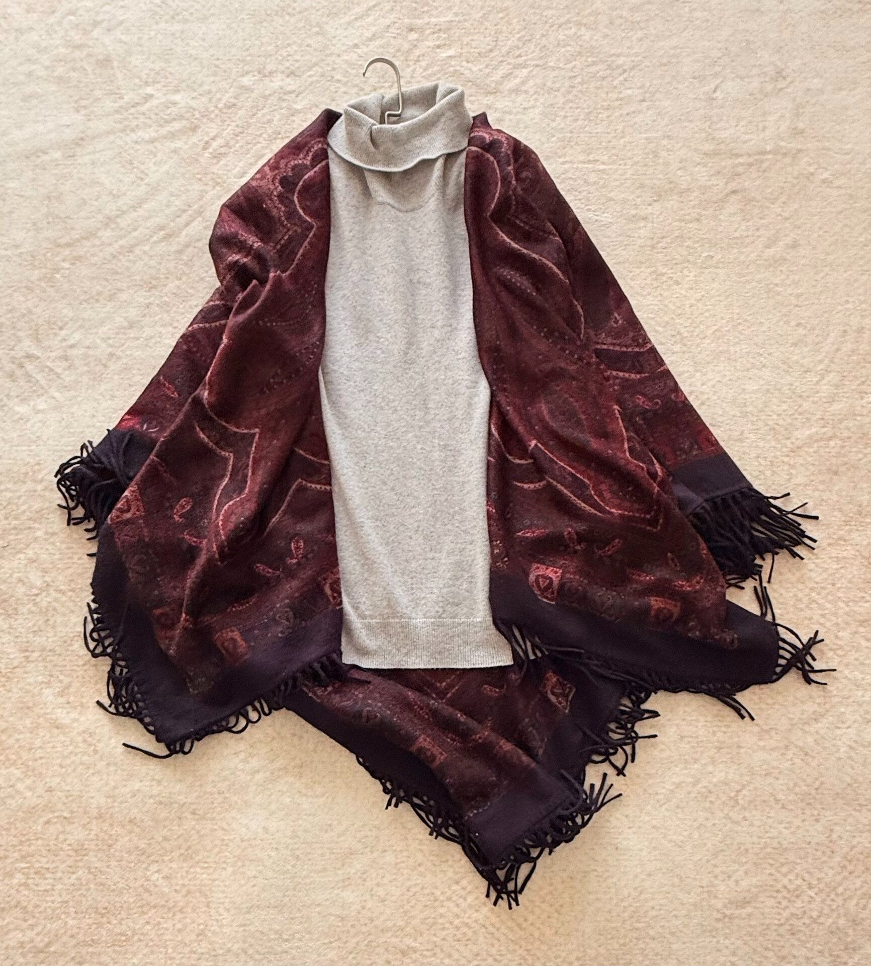 Loro Piana Loro Piana Paisley Cashmere Shawl Size ONE SIZE - 1 Thumbnail