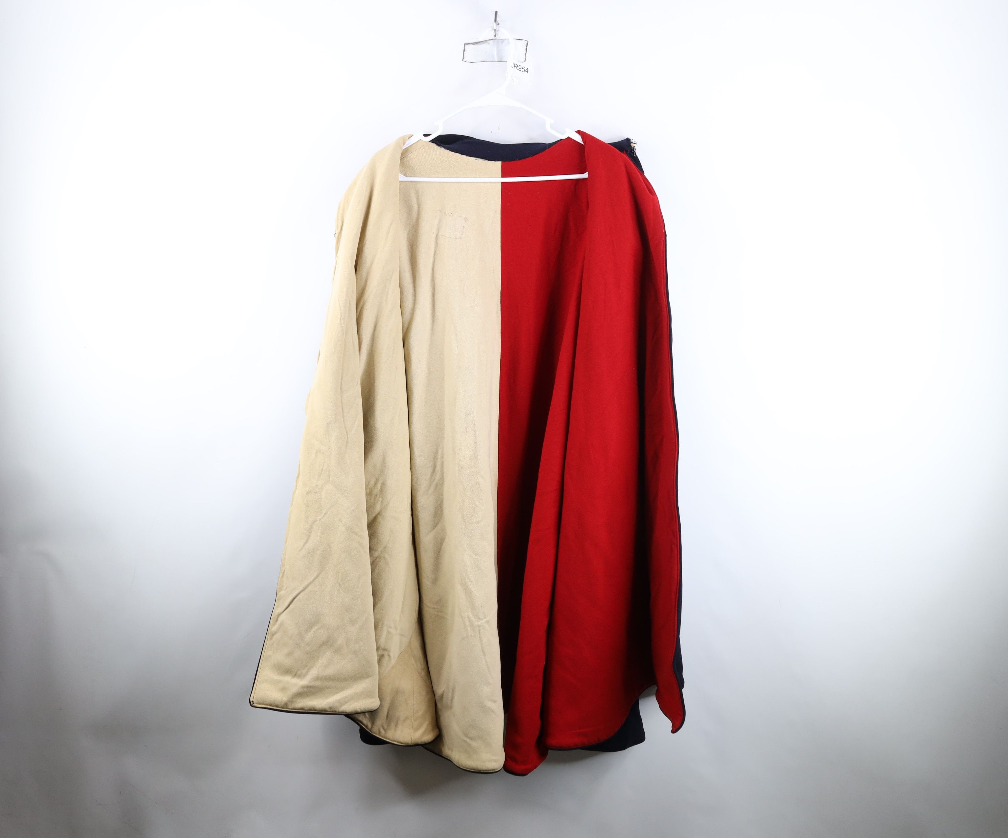 Vintage Vintage 30s 40s Wool Military Band Cape Nurse Cloak Womens Size ONE SIZE - 12 Thumbnail