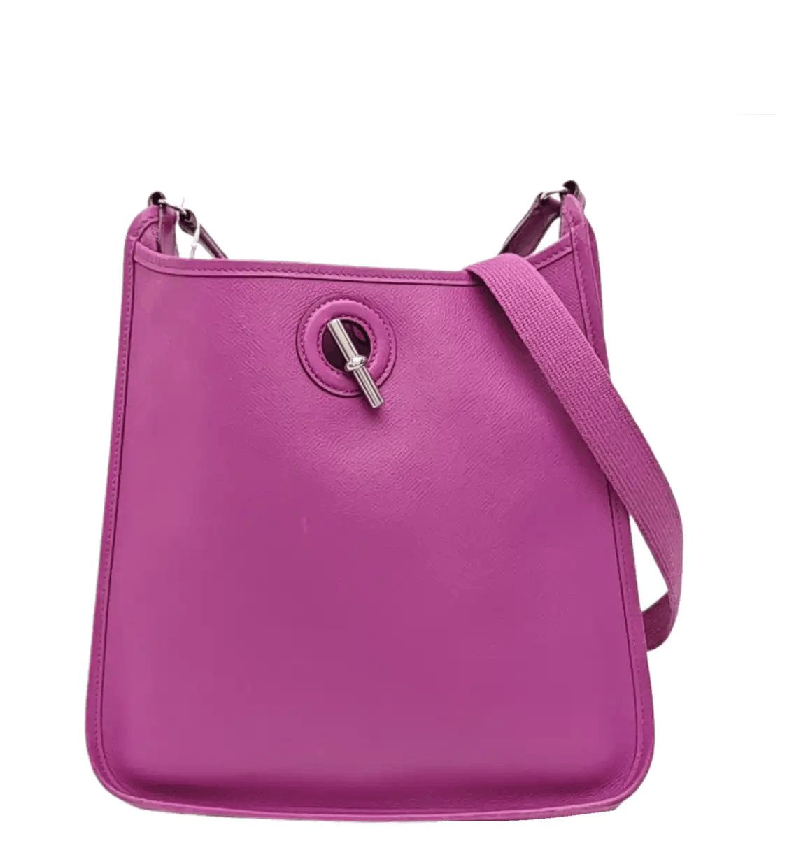 Hermes Hermes Vespa 28 lavender Epsom cowhide leather shoulder bag crossbody bag silver Size ONE SIZE - 1 Thumbnail