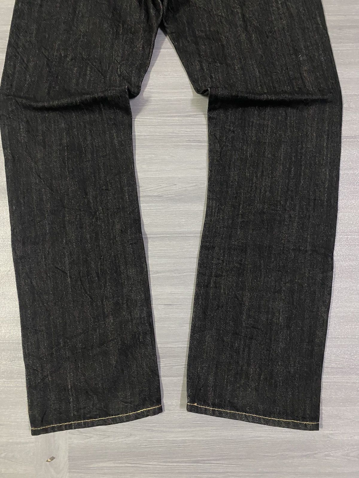 Japanese Brand Black Subciety Straight Denim Jeans Size US 32 / EU 48 - 4 Thumbnail