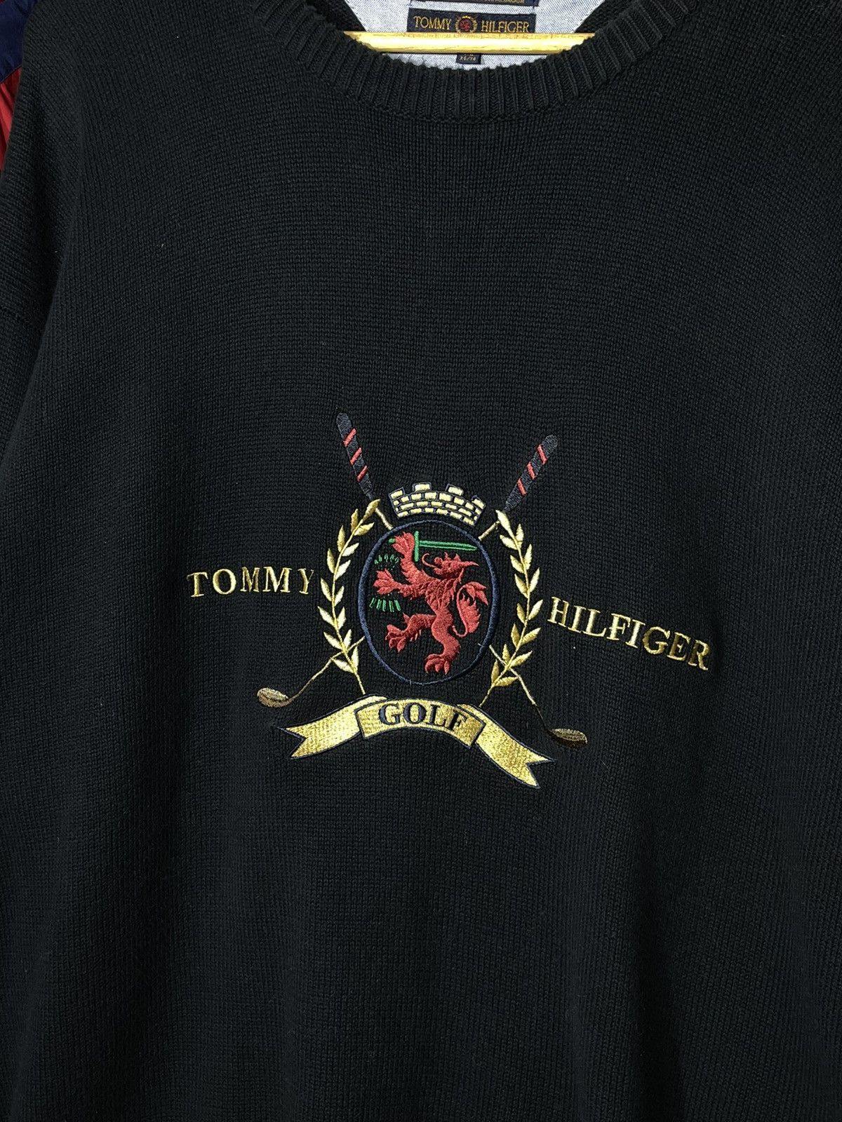 Tommy Hilfiger Sweater Tommy Hilfiger Crest 90’s Vintage Size US XL / EU 56 / 4 - 4 Thumbnail