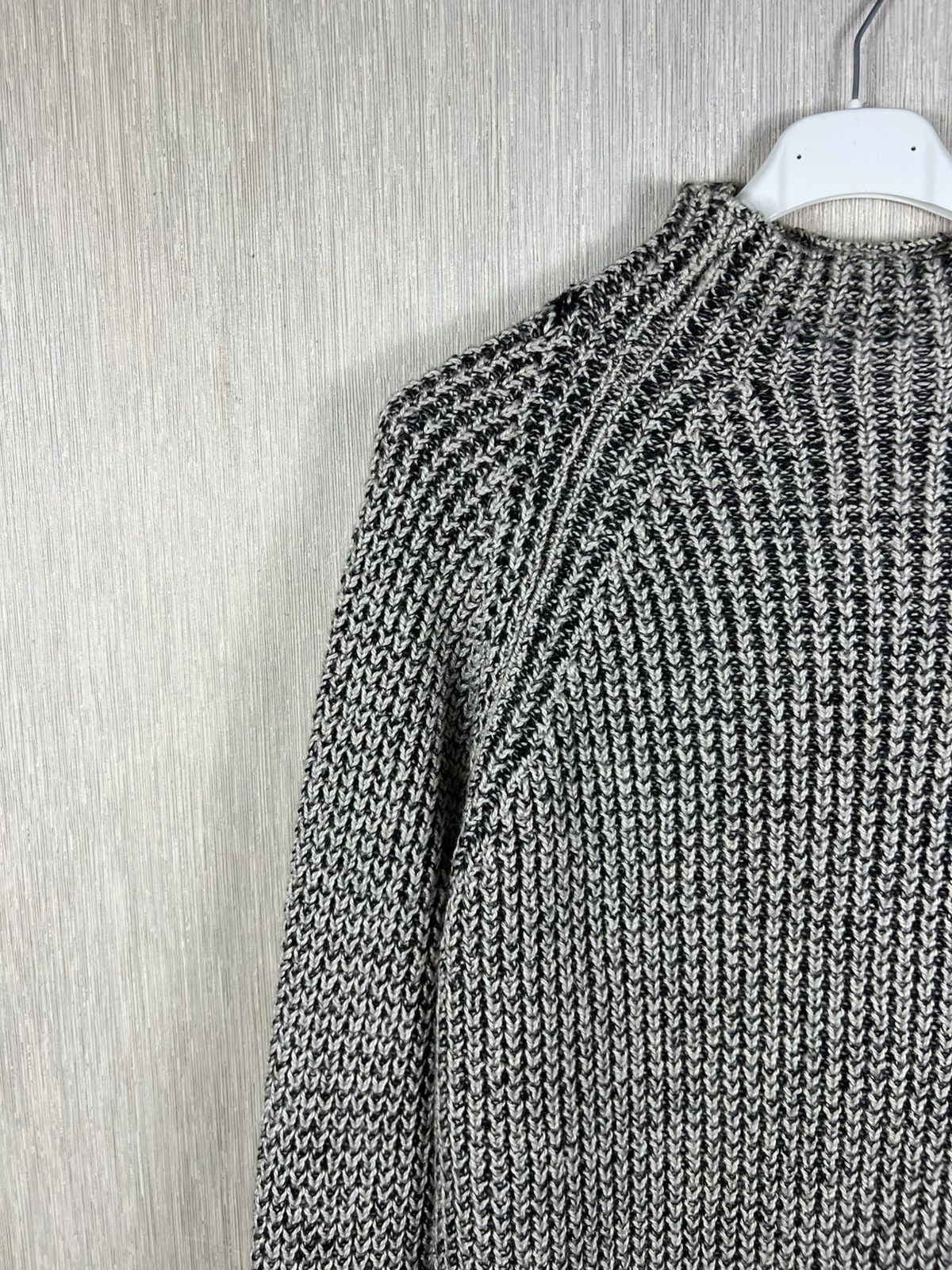 Ermenegildo Zegna Ermenegildo Zegna wool mohair heavy knitted sweater luxury Size US XL / EU 56 / 4 - 4 Thumbnail