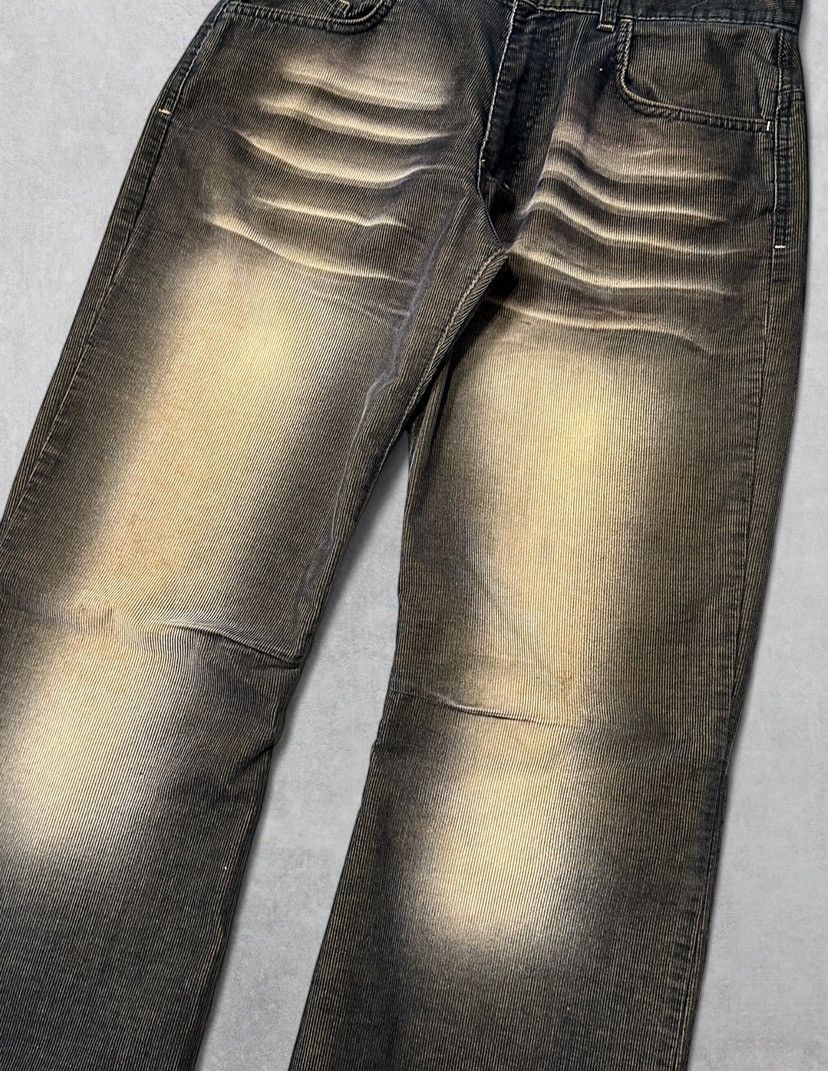 Kapital Vintage sunfaded corduroy bootcut pants wide leg Size US 33 - 2 Thumbnail