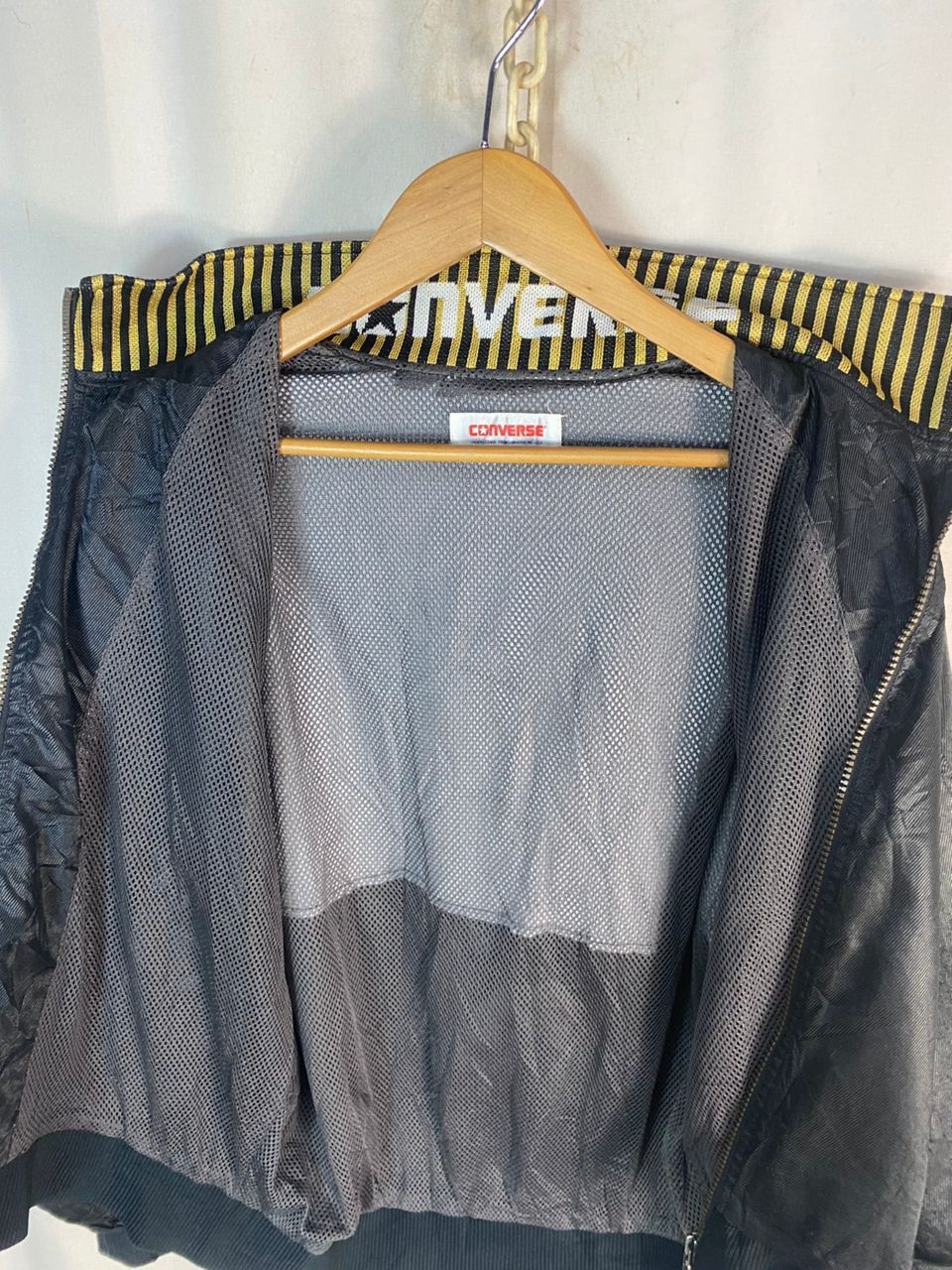 Converse × Vintage Vintage converse zipper jacket Size US L / EU 52-54 / 3 - 5 Thumbnail