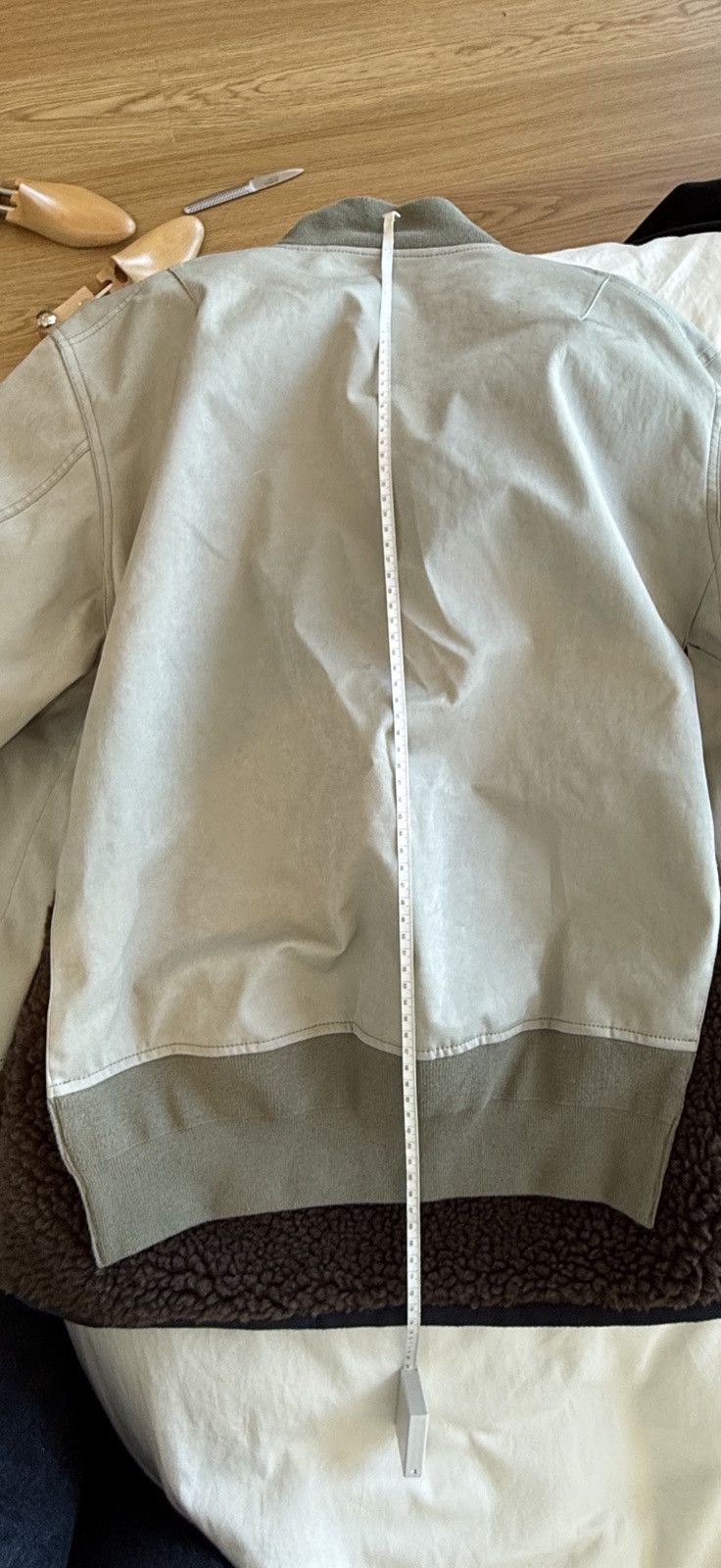 Sacai Sacai Faux Suede Bomber Jacket Size US M / EU 48-50 / 2 - 10 Thumbnail