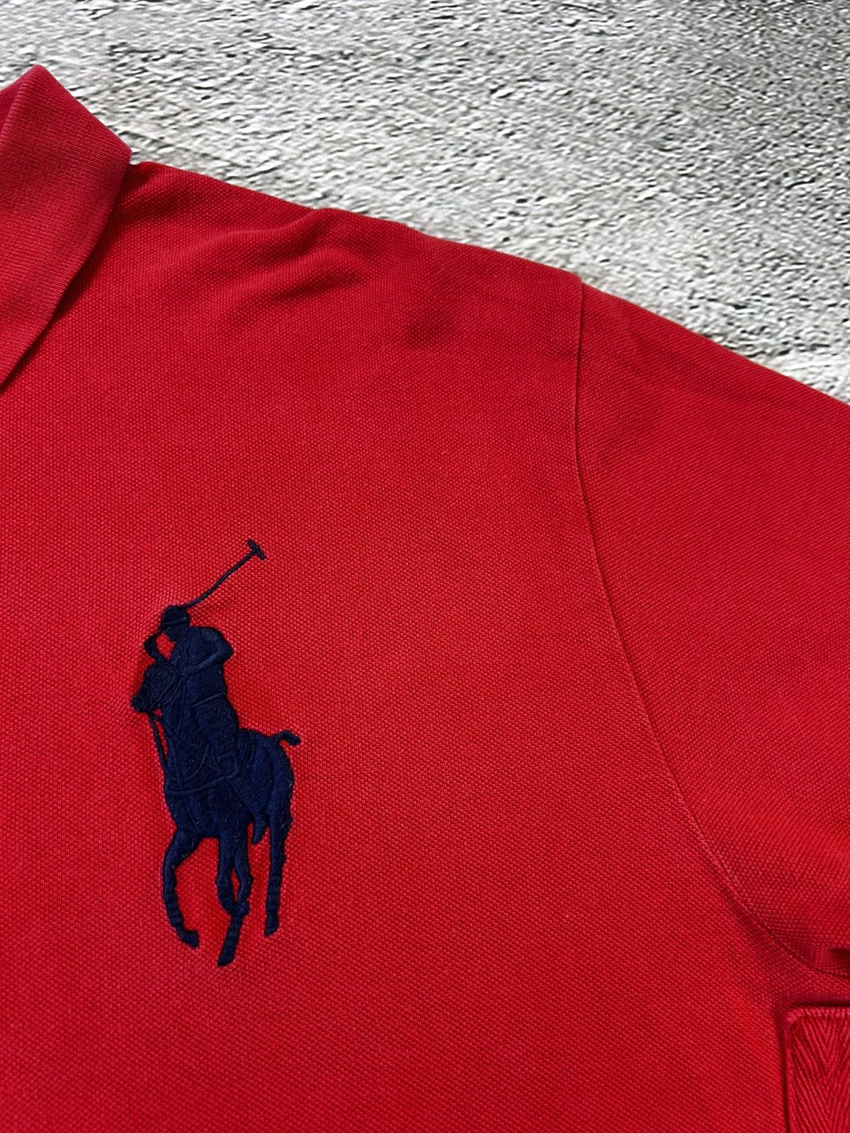 Polo Ralph Lauren × Ralph Lauren × Vintage Chief Keef Polo Ralph Lauren vintage red USA big pony Size US XL / EU 56 / 4 - 3 Thumbnail