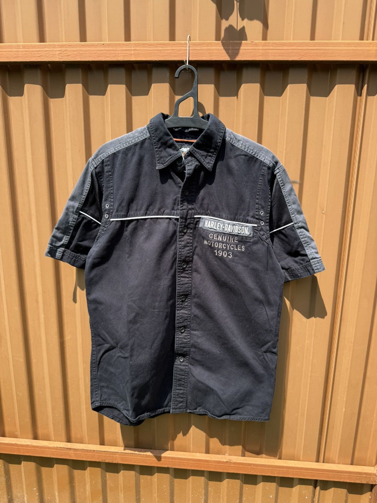 Other Vintage Harley Davidson Y2k Short Sleeve Shirt Size US S / EU 44-46 / 1 - 3 Thumbnail