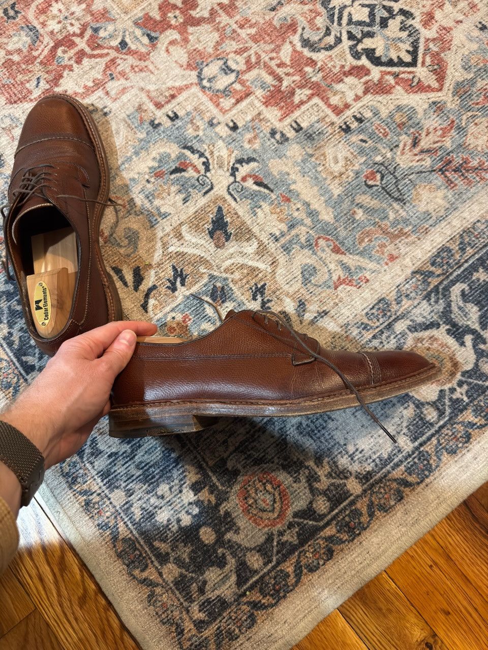 Alden Atom Blucher Size US 9.5 / EU 42-43 - 6 Thumbnail