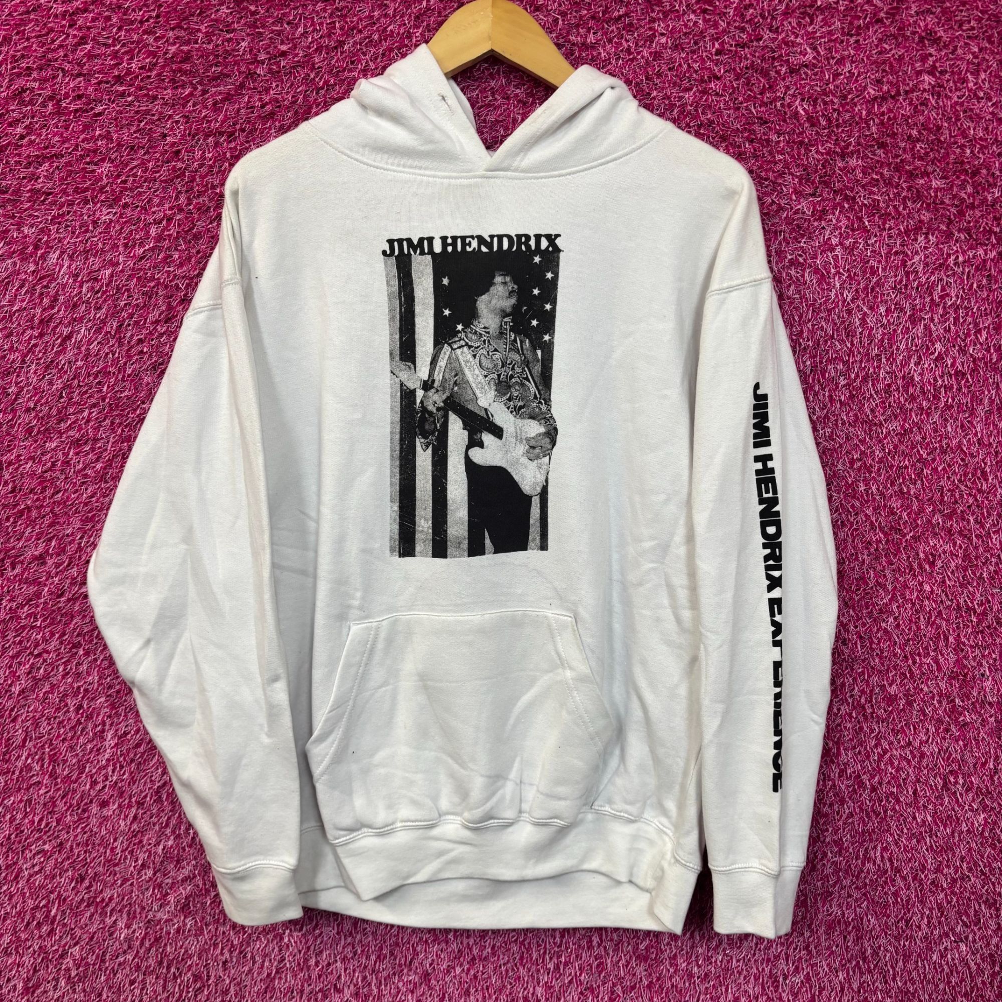 Jimi Hendrix Jimi Hendrick White Hoodie Medium Size US M / EU 48-50 / 2 - 1 Thumbnail