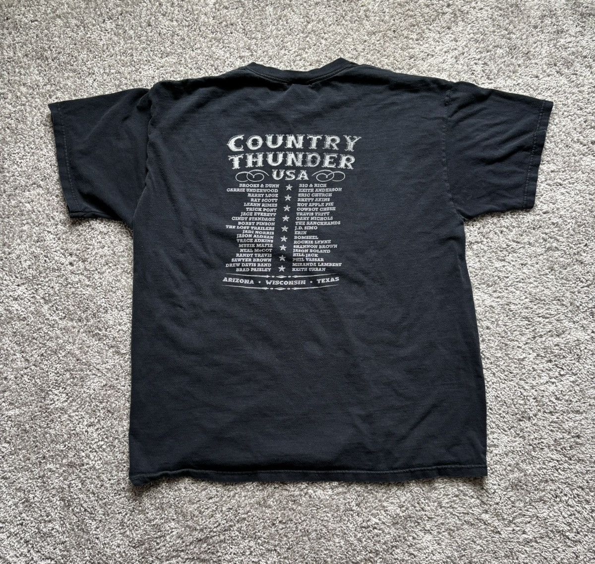 Vintage Country Thunder USA Vintage Tee Size US XL / EU 56 / 4 - 4 Thumbnail