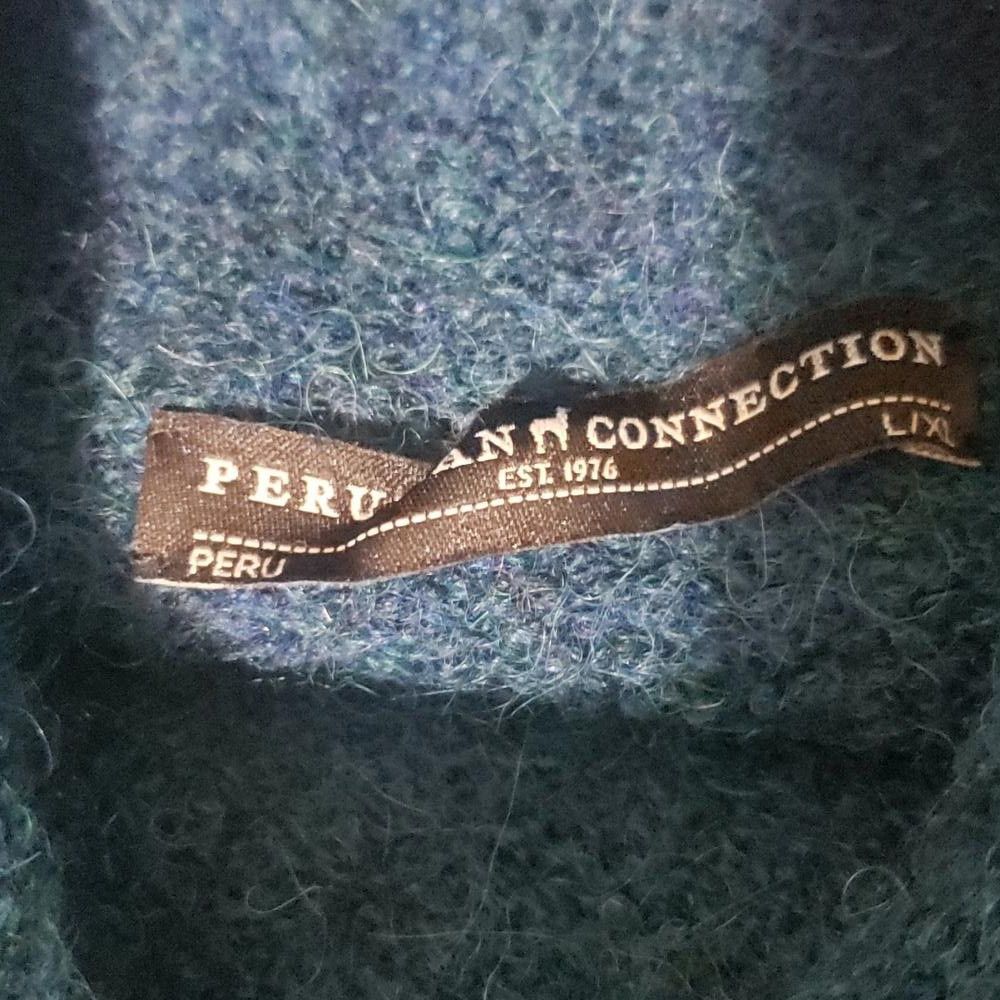 Designer CT1950 Peruvian Connection Teal Tillamook Capelet L/XL Size L / US 10 / IT 46 - 6 Thumbnail