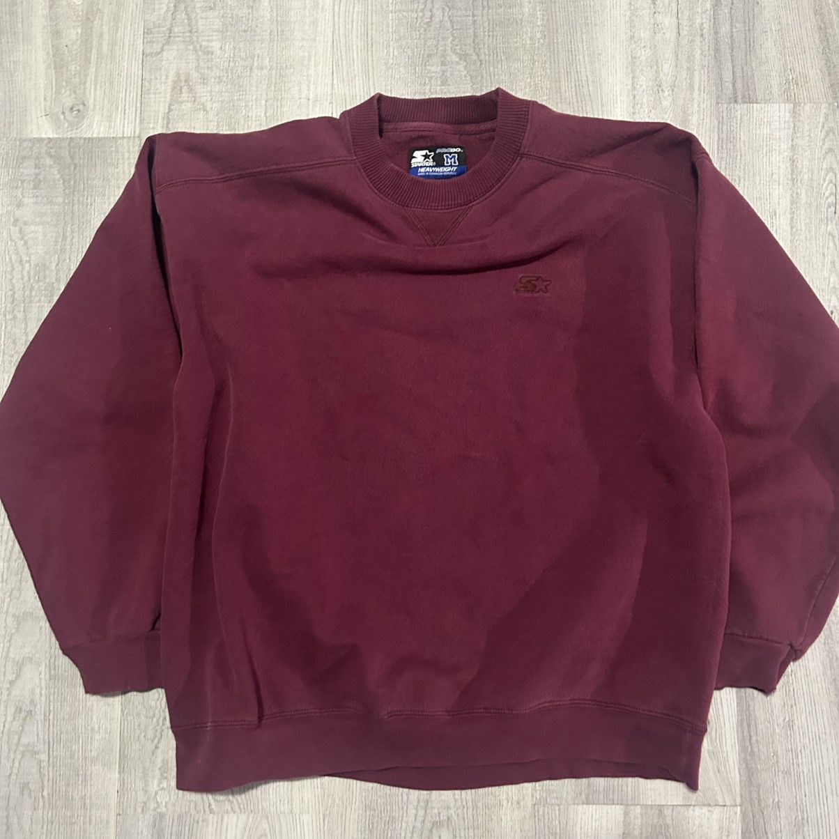 Starter × Vintage Vintage Maroon Starter Heavyweight Sweater Size US M / EU 48-50 / 2 - 2 Thumbnail
