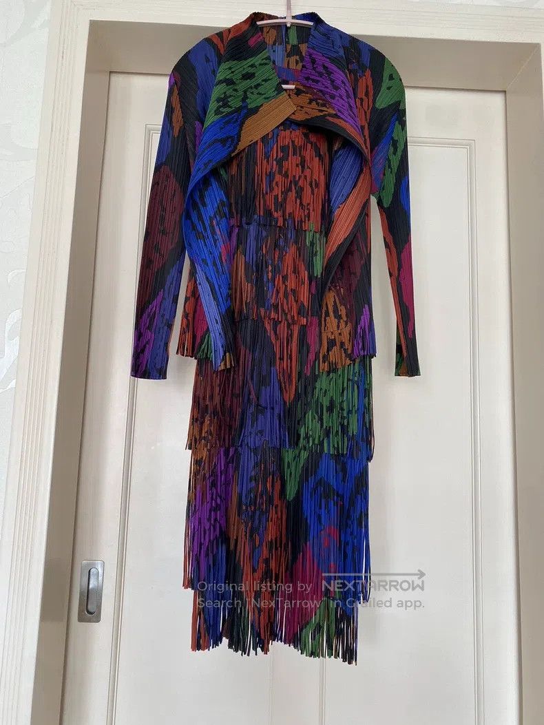Issey Miyake Issey Miyake Tassel Coat Size L / US 10 / IT 46 - 5 Thumbnail