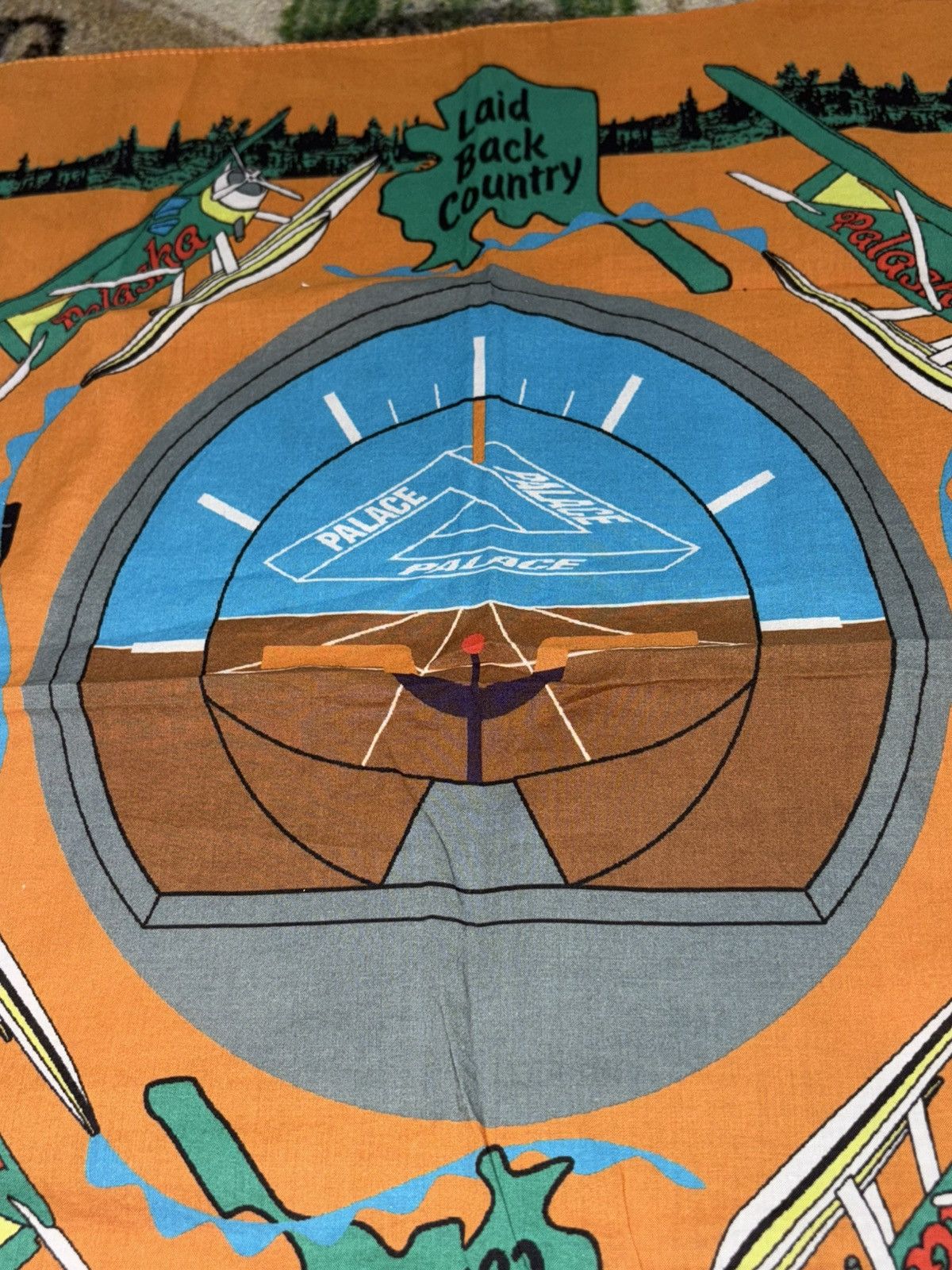 Palace Palace Palaska 100% Cotton Bandana 2020 Size ONE SIZE - 2 Thumbnail