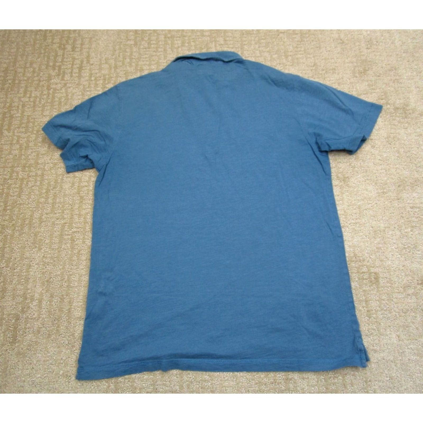 Vintage Linksoul Polo Shirt Men Large Blue Teal Short Sleeve Golf Performance Cotton Size US L / EU 52-54 / 3 - 3 Thumbnail