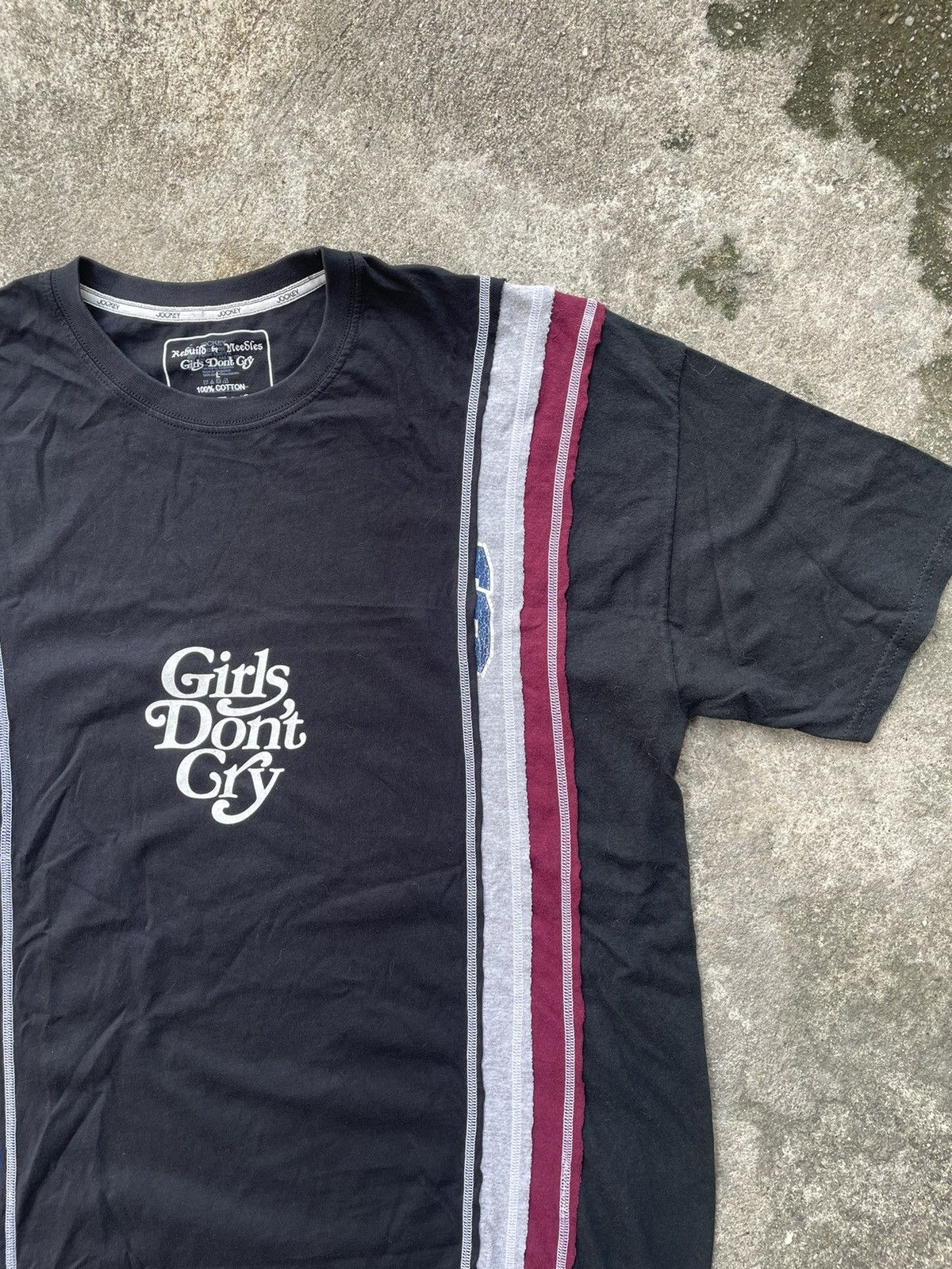 Needles Girls Don't Cry x Needles Rebuild 7 cut Tee Size US M / EU 48-50 / 2 - 2 Thumbnail