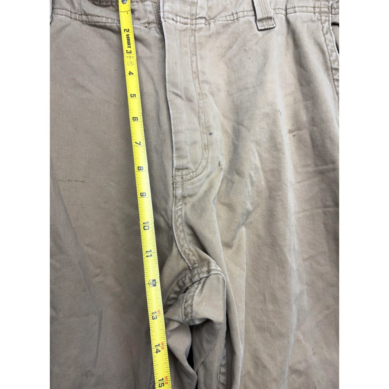 Gap VINTAGE Gap Khakis Pants Mens 38x30 Beige Clear Workwear Bootcut Relaxed Canvas 100% Cotton Front Pockets Zip Mens Size US 38 / EU 54 - 6 Thumbnail