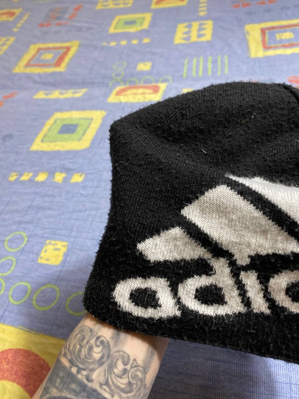 Adidas Adidas Hat Beanie Big Logo Size ONE SIZE - 2 Thumbnail