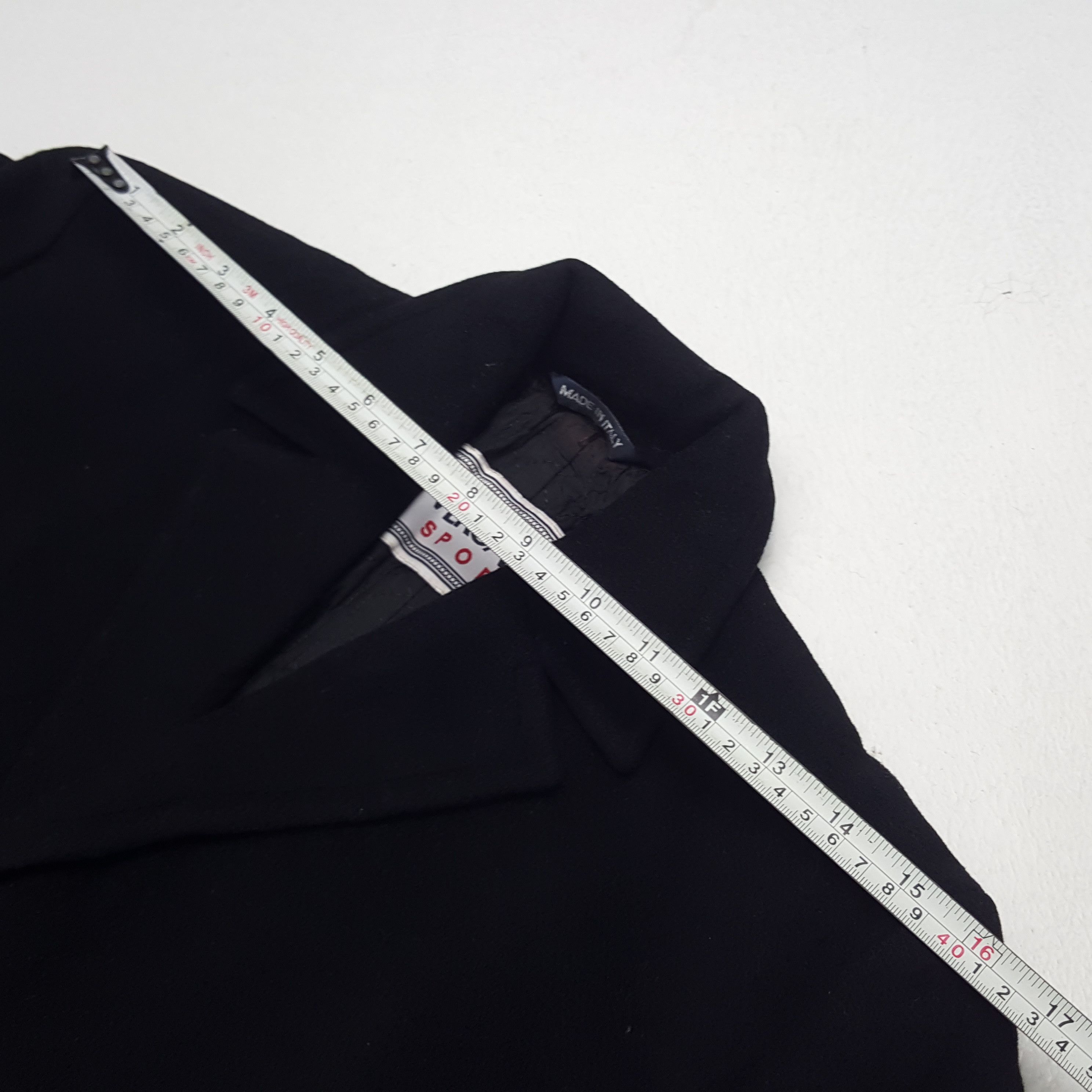 Versace × Vintage Vintage Versace Sport Velvet Blazer Jacket Size S / US 4 / IT 40 - 9 Thumbnail
