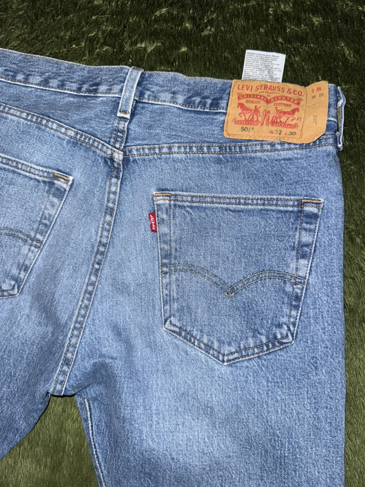 Levi's [W32/L30] Levi’s 501 Waterless Washed Denim pants indigo Size US 32 / EU 48 - 9 Thumbnail