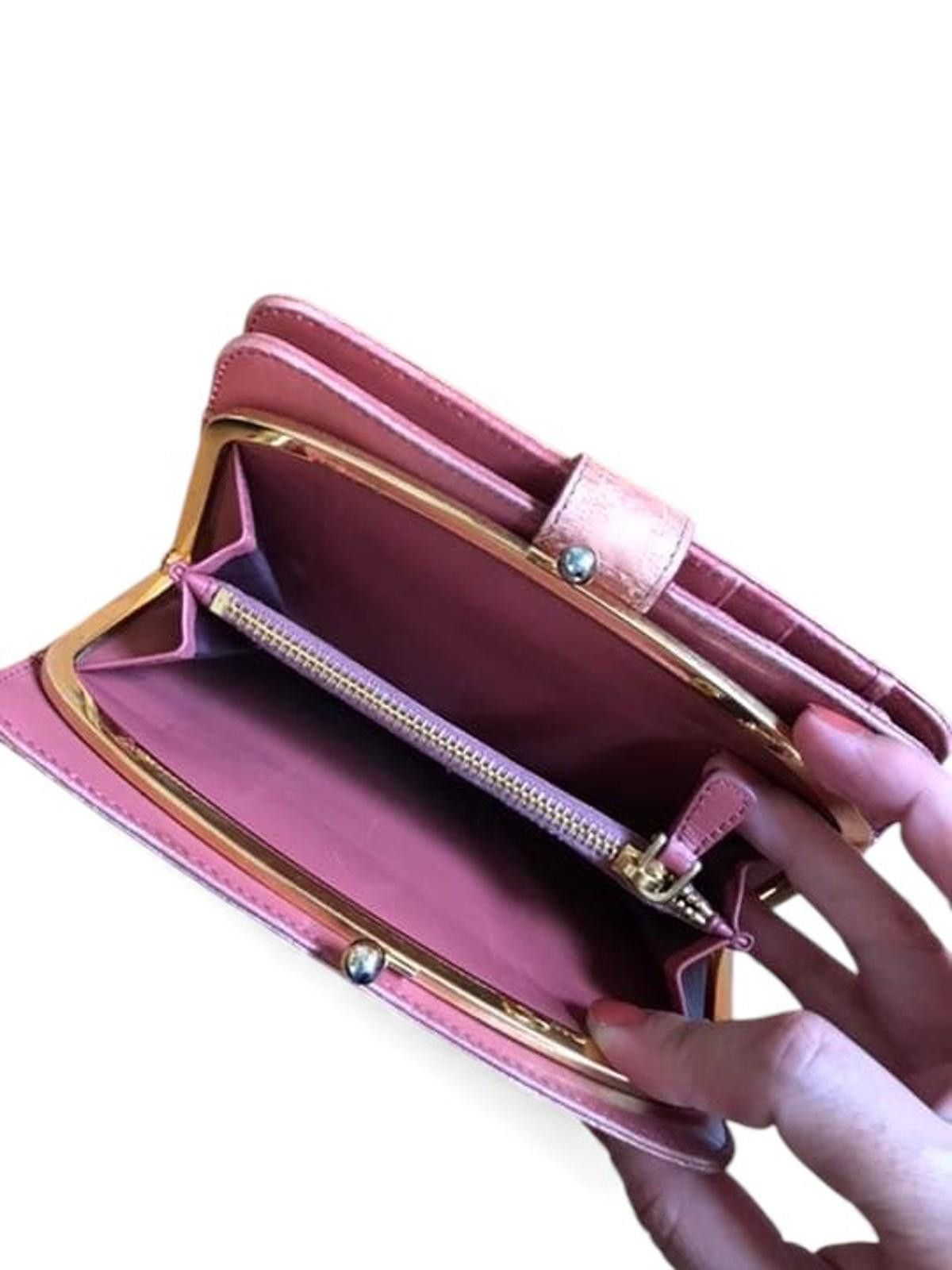 Miu Miu Miu Miu - Crocodile Embossed Leather Wallet Size ONE SIZE - 5 Thumbnail