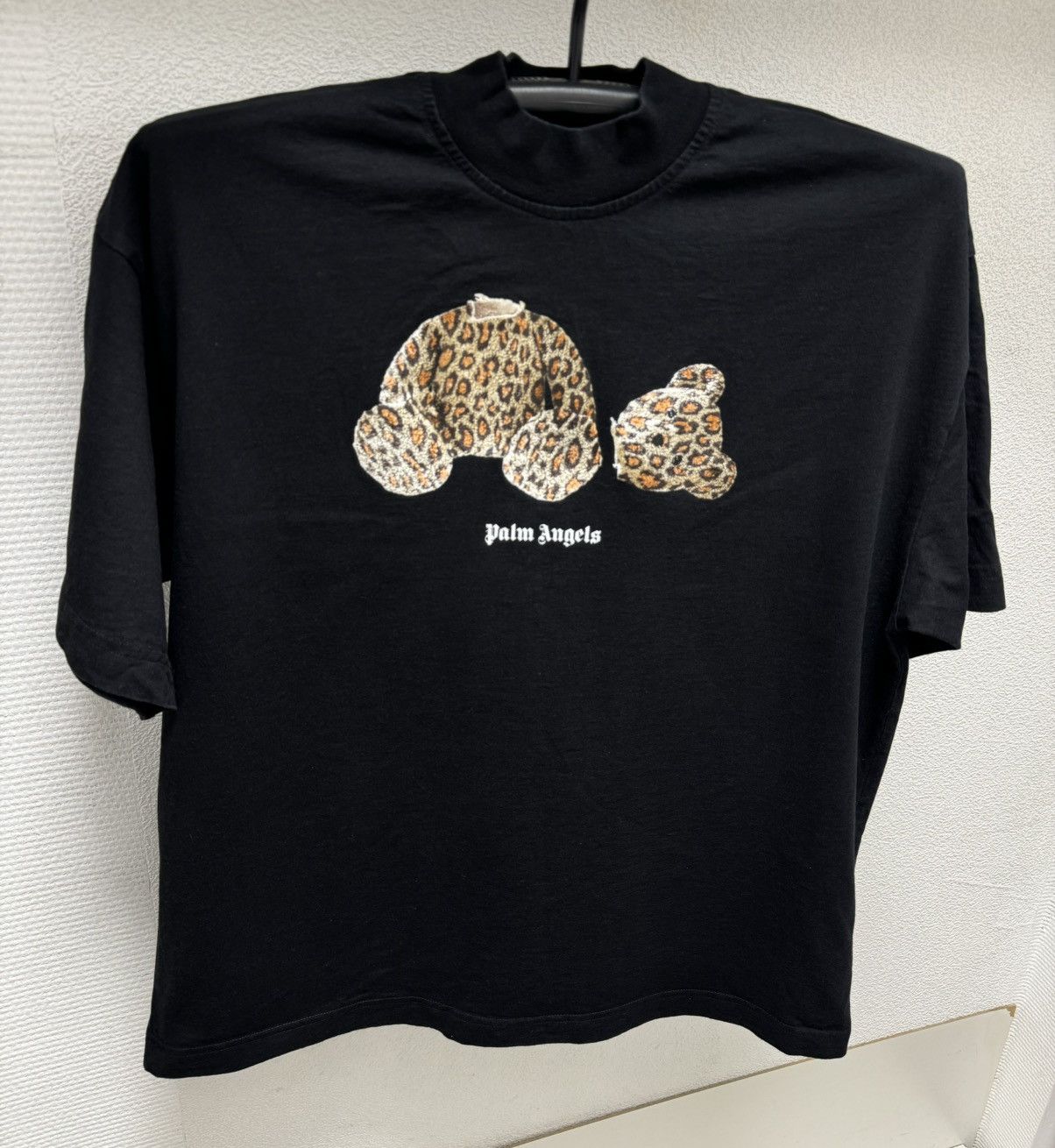 Palm Angels Palm Angels big logo black t-shirt S sz but fit like L-Xl Size US S / EU 44-46 / 1 - 1 Thumbnail