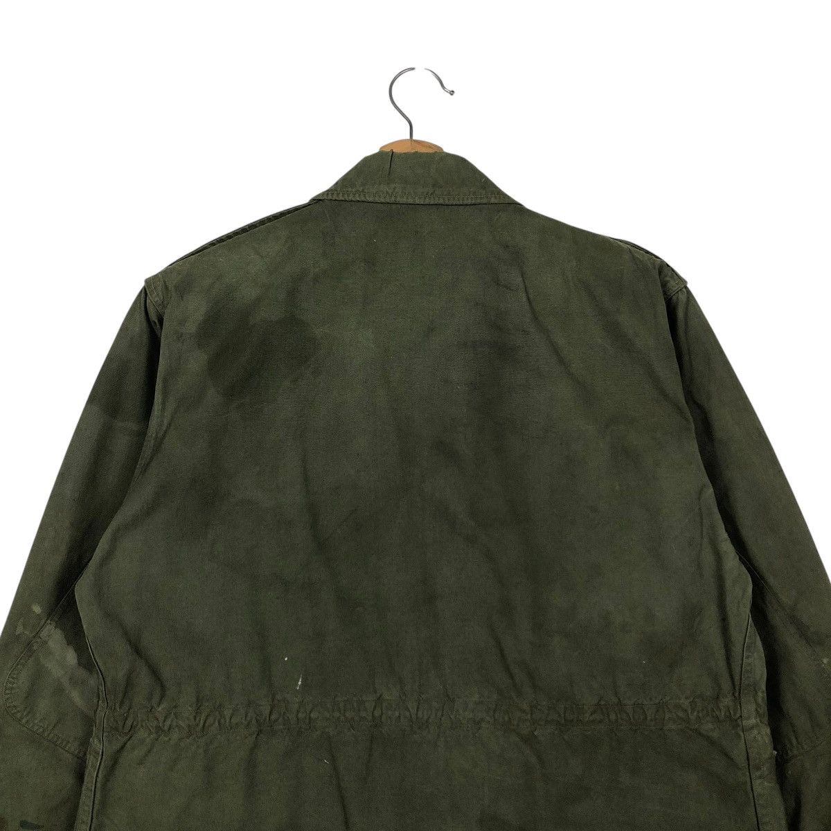 Vintage 🔥VINTAGE CHORE MILITARY JACKET CARGO MULTI POCKET WORLD WAR Size US M / EU 48-50 / 2 - 11 Thumbnail