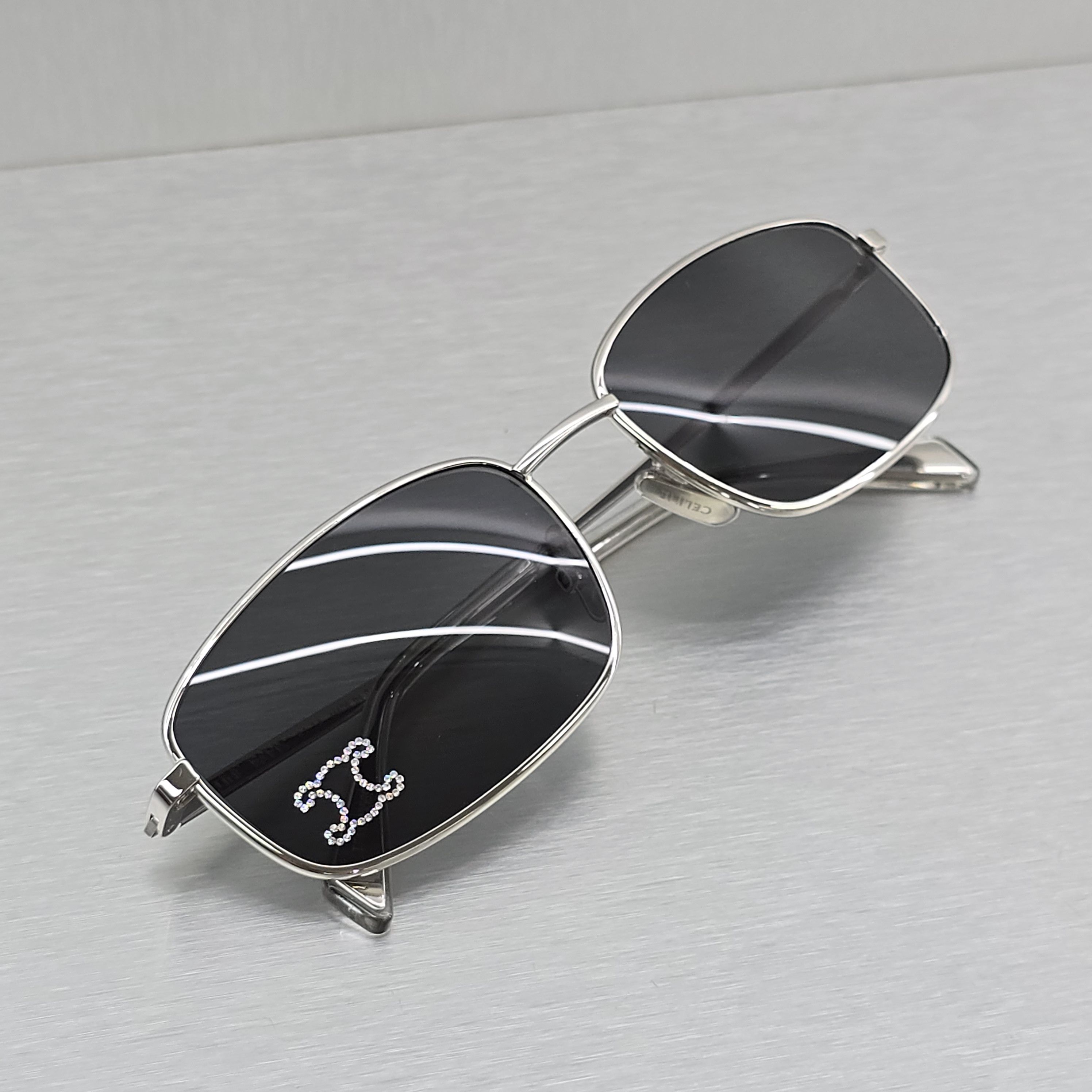 Celine CELINE CL40285U 16A Sunglasses SILVER Size ONE SIZE - 1 Thumbnail